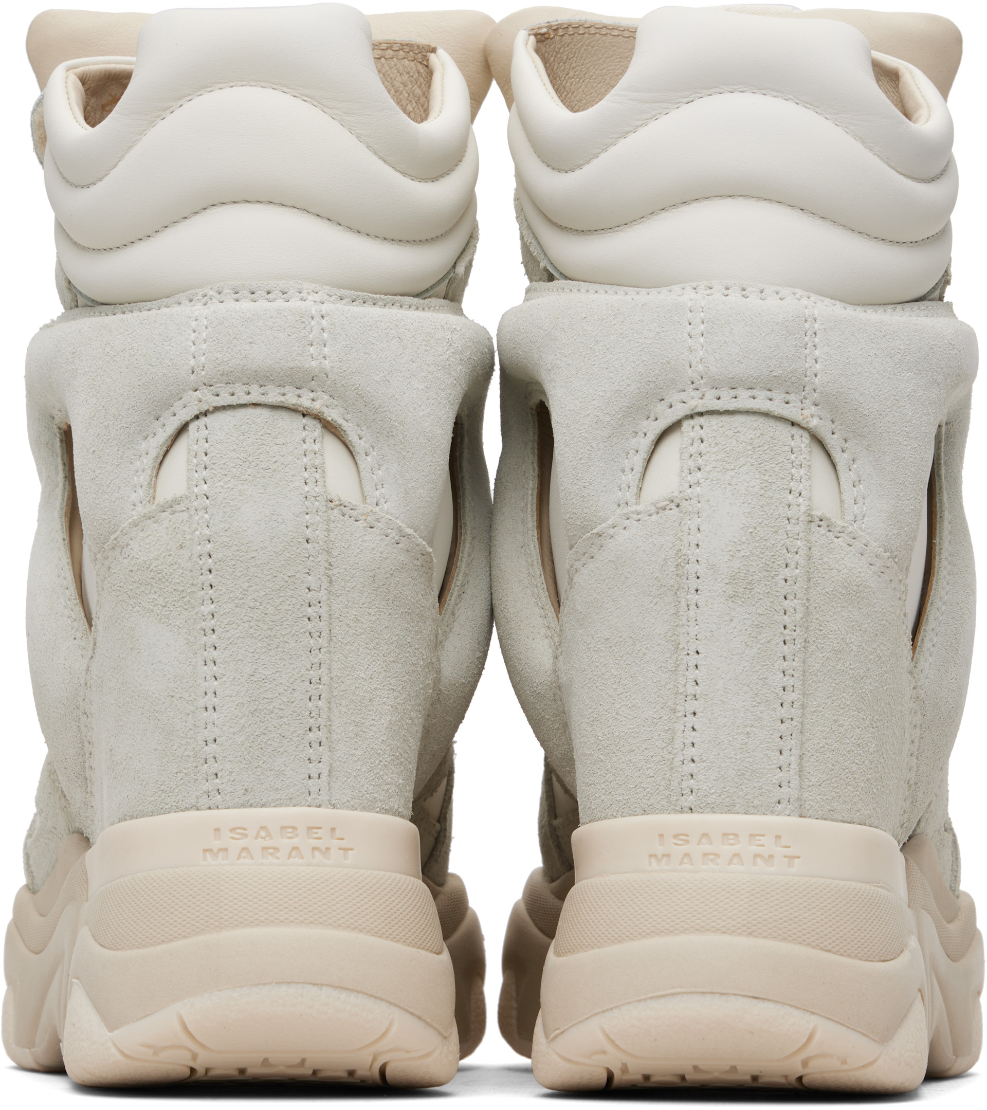 Isabel Marant - Baskets Balskee blanc cassé