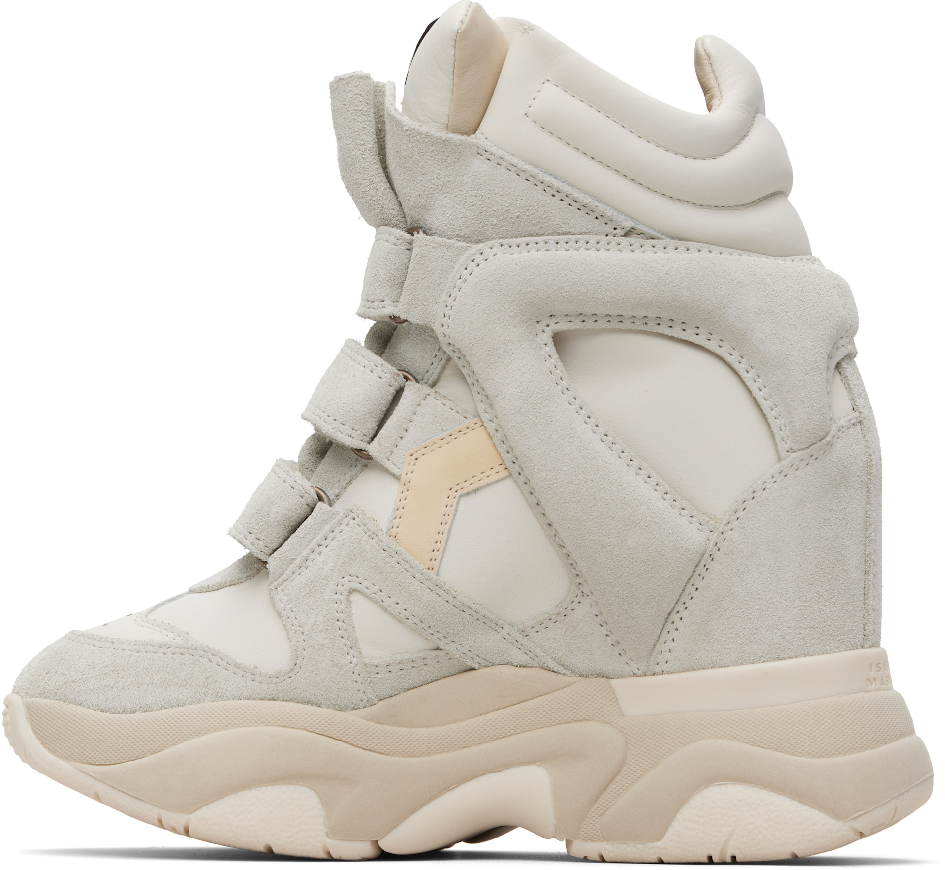 Isabel Marant - Baskets Balskee blanc cassé