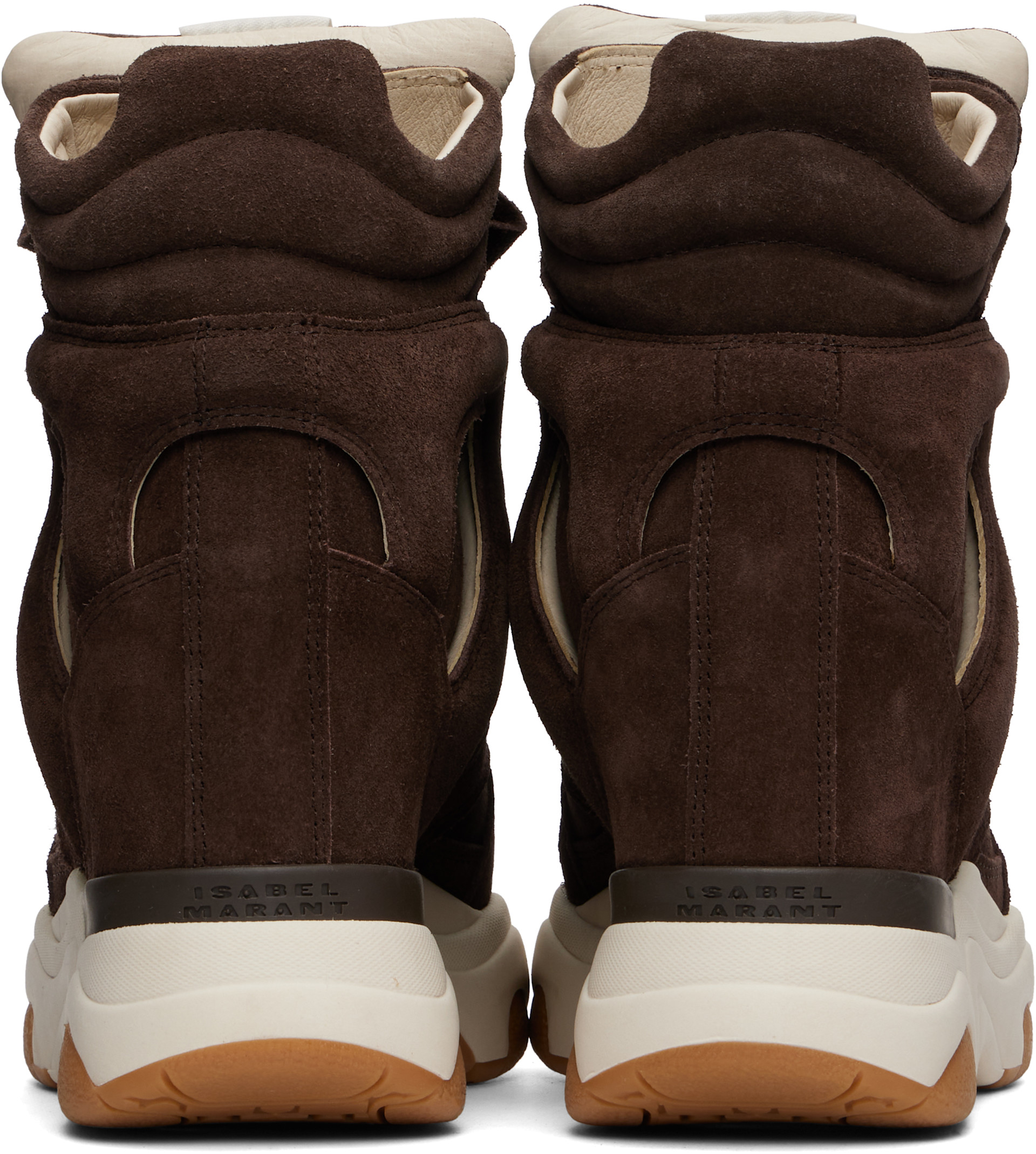 Isabel Marant - Baskets Balskee brunes
