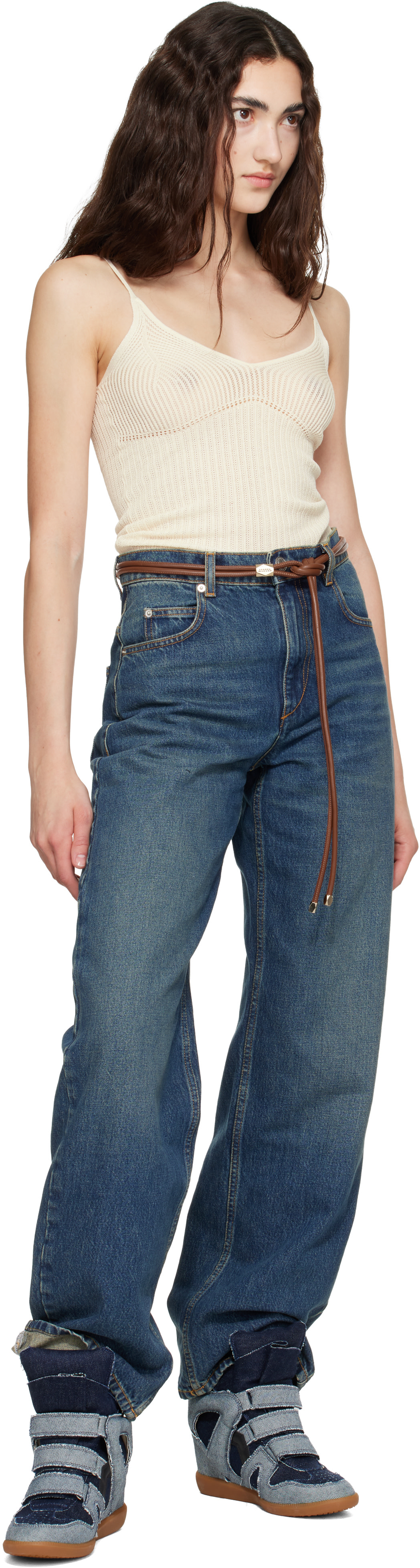 Isabel Marant - Baskets Bekett bleues