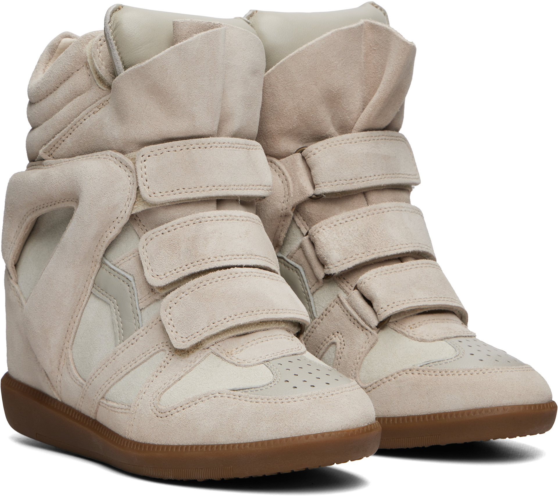 Isabel Marant - Baskets Bekett blanc cassé