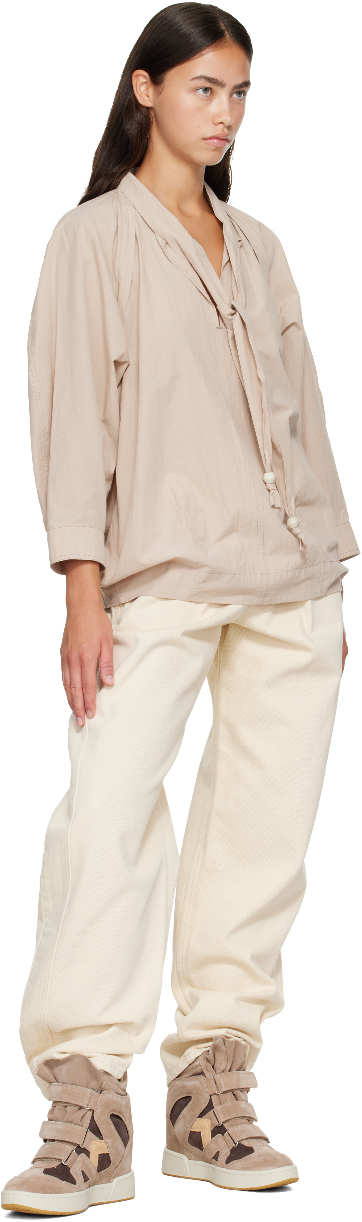 Isabel Marant - Baskets IM3 taupe
