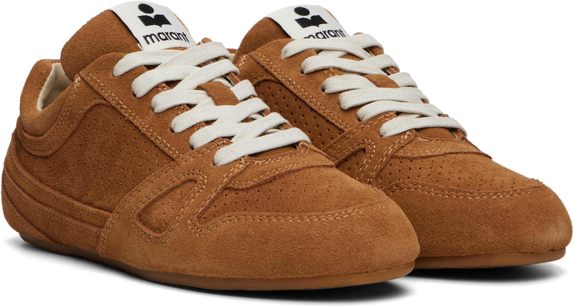 Isabel Marant - Baskets Senny brun clair