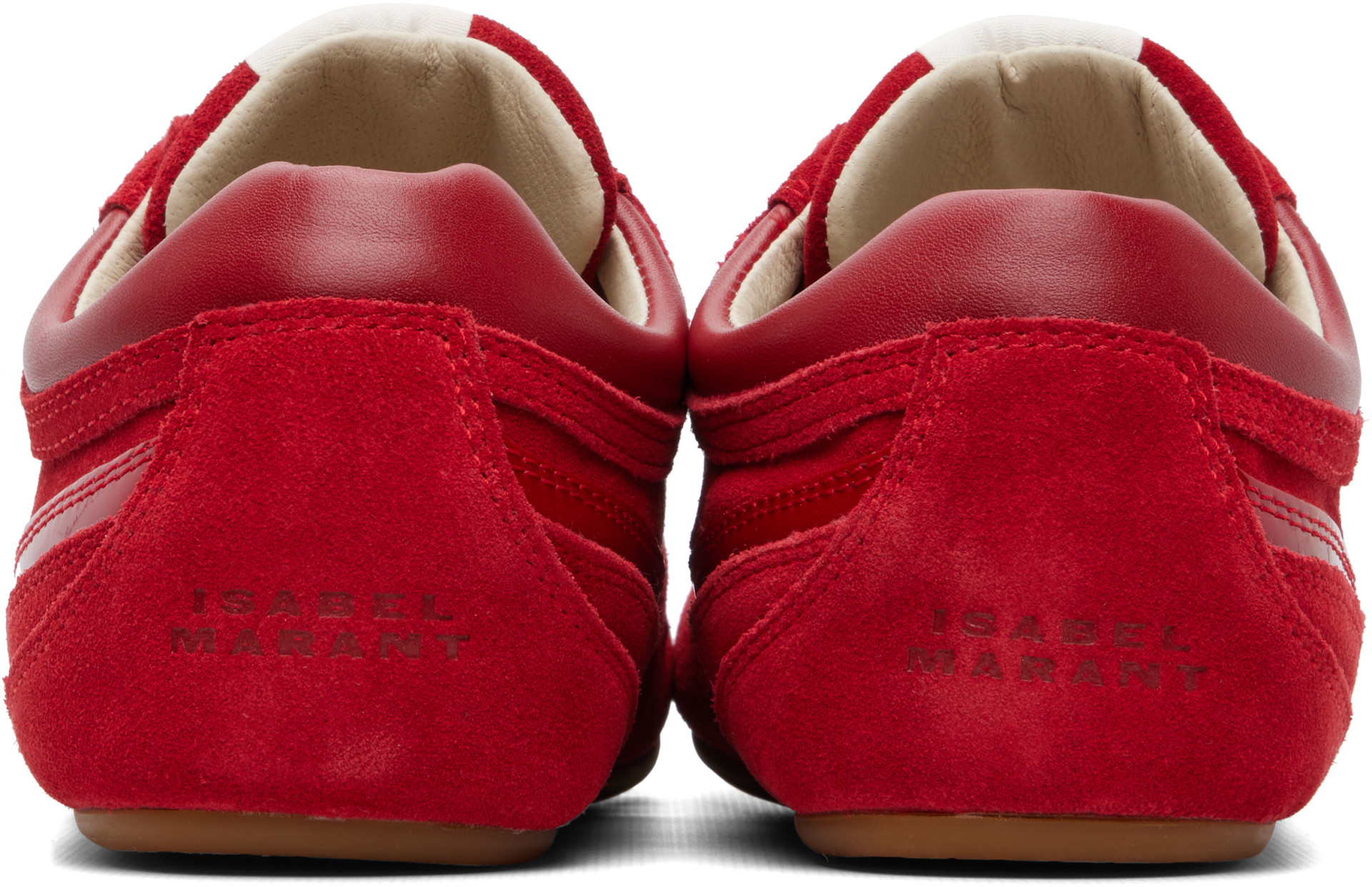 Isabel Marant - Baskets basses Senny rouges