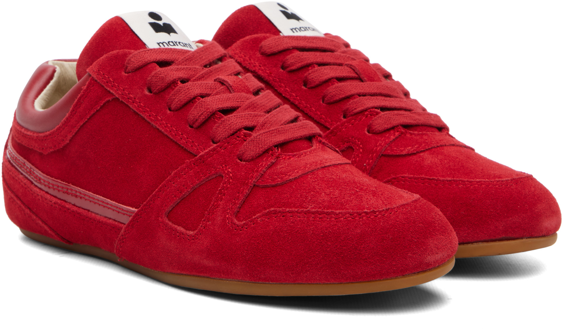 Isabel Marant - Baskets basses Senny rouges