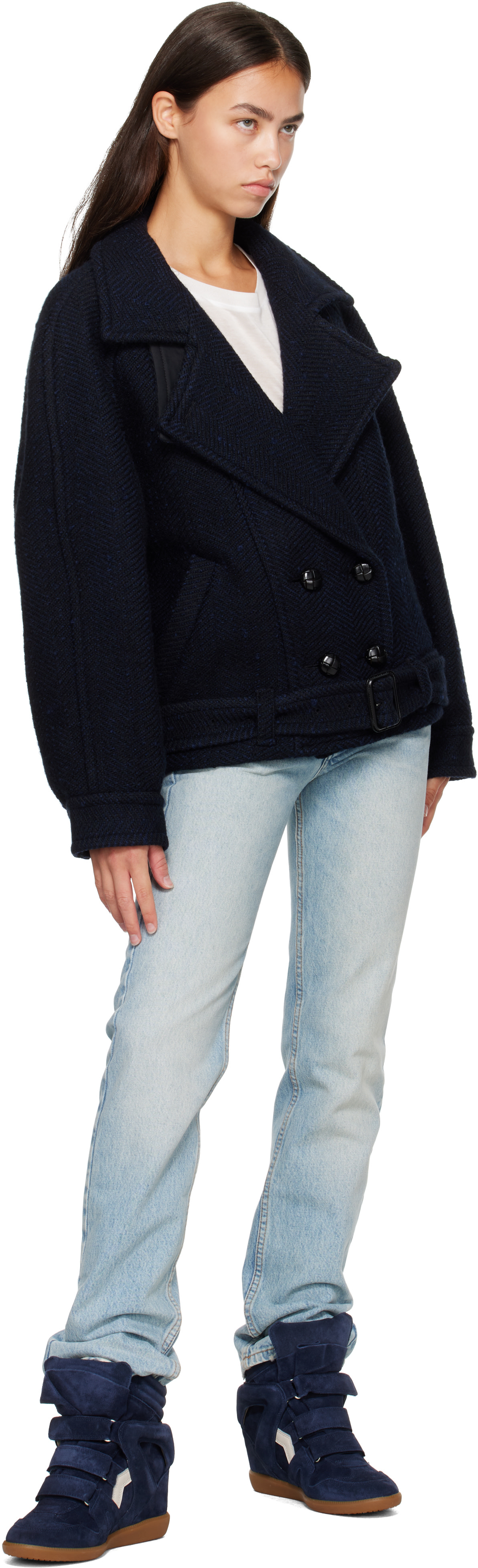 Isabel Marant - Baskets Bekett Ring bleu marine