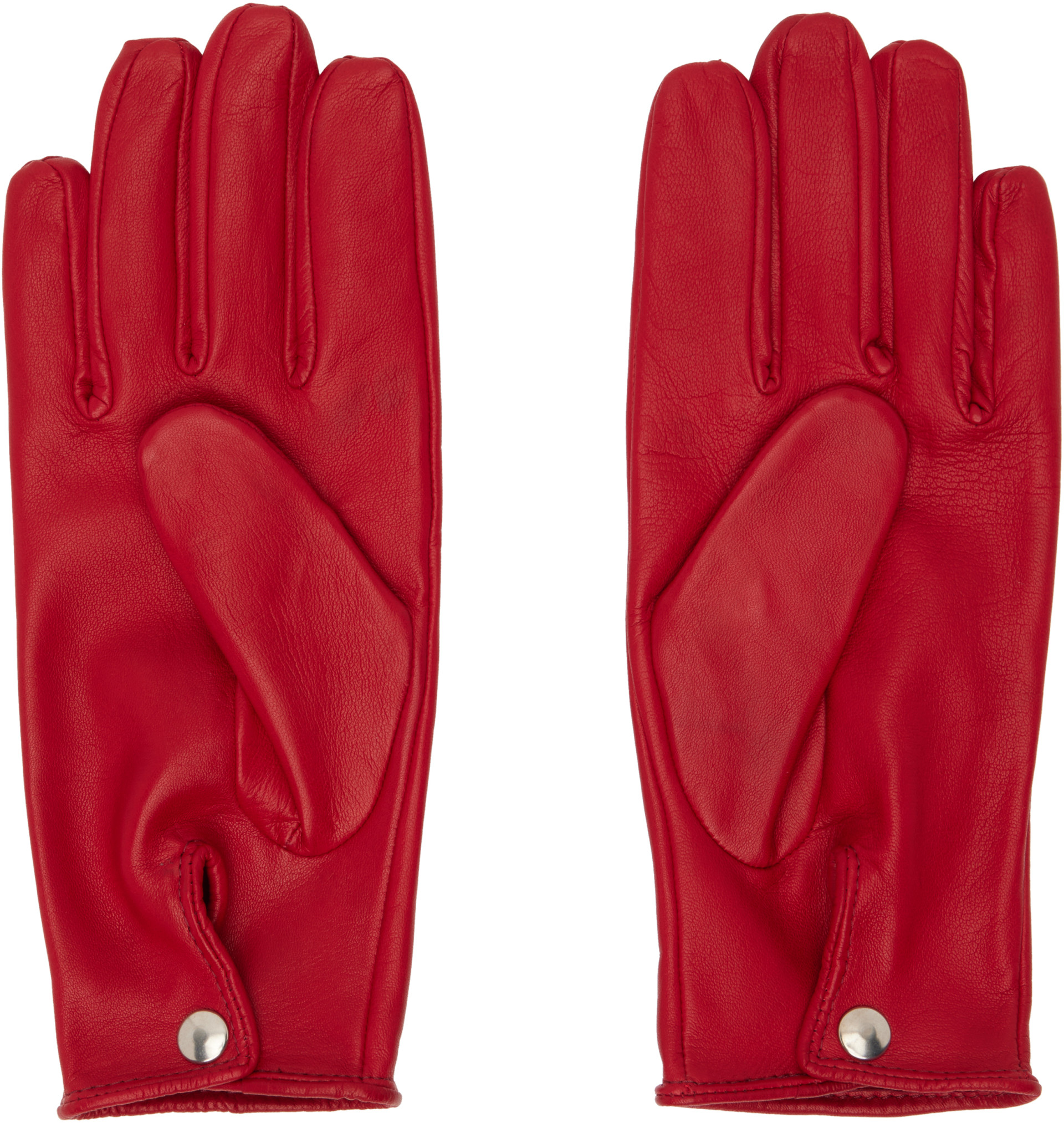 Ernest W. Baker - Red Leather Gloves