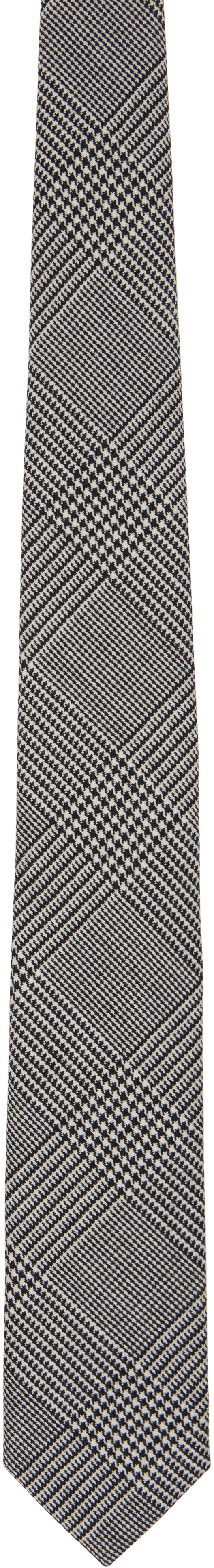 Ernest W. Baker - Black & White Classic Tie