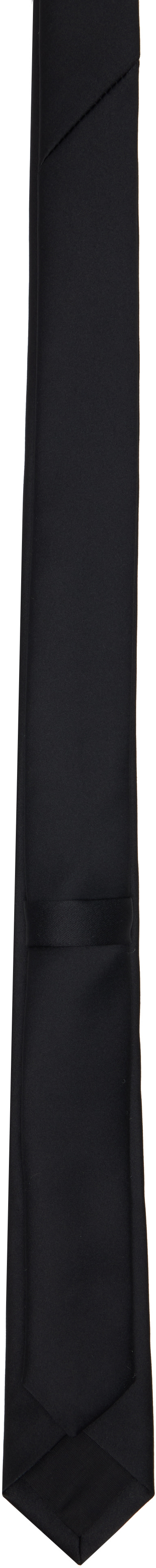 ERNEST W. BAKER - Cravate étroite noire