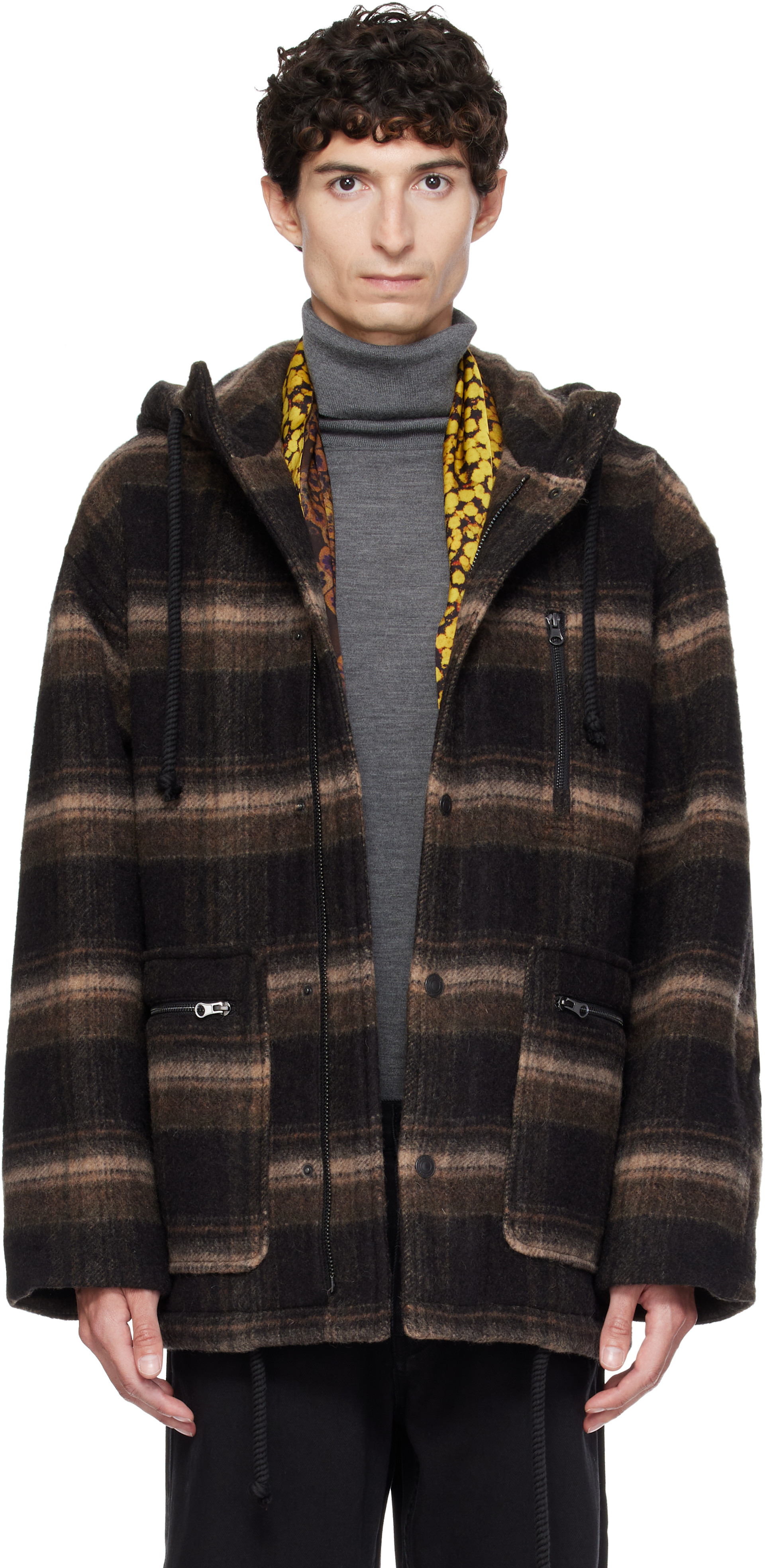 Isabel Marant - Black & Beige Kiril Jacket