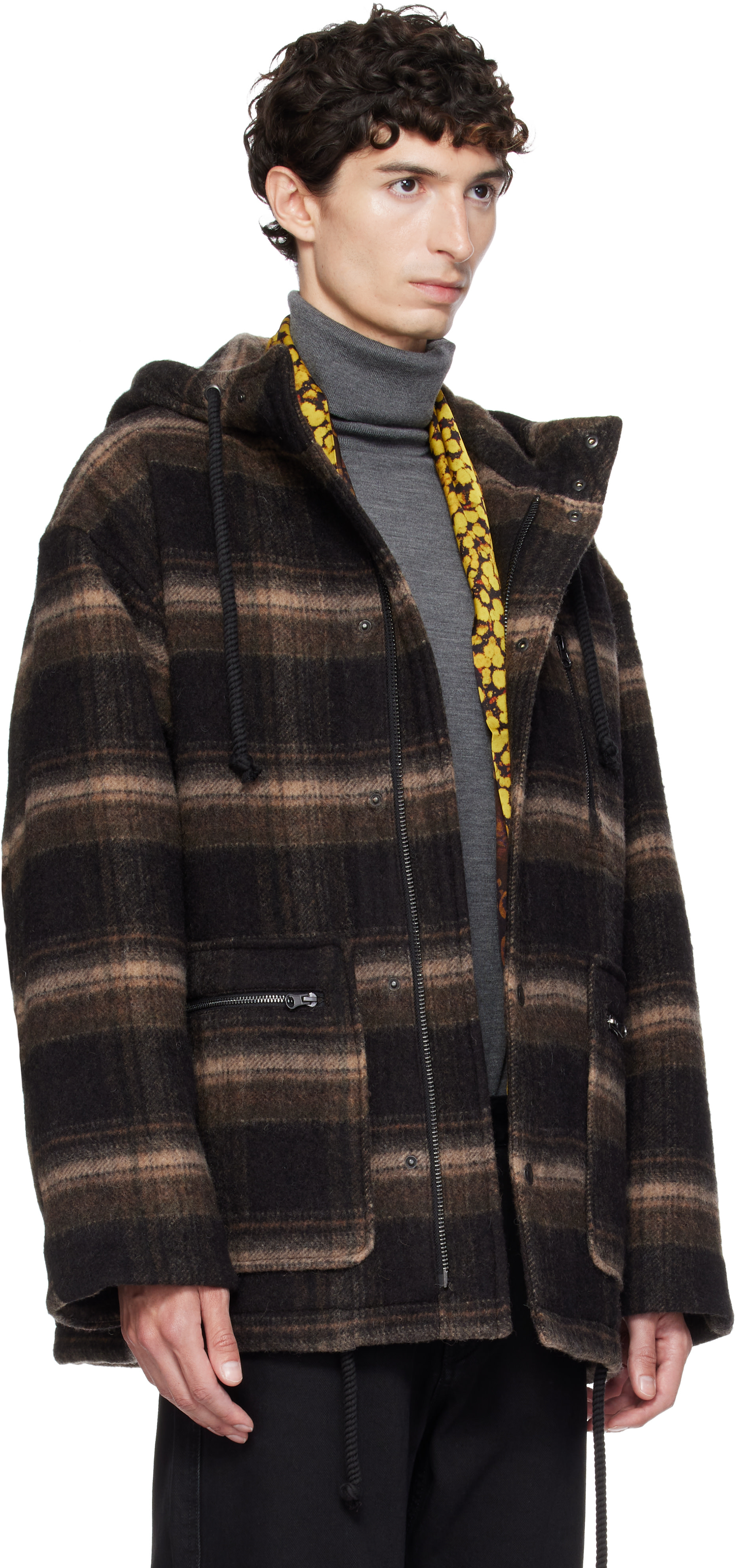 Isabel Marant - Black & Beige Kiril Jacket