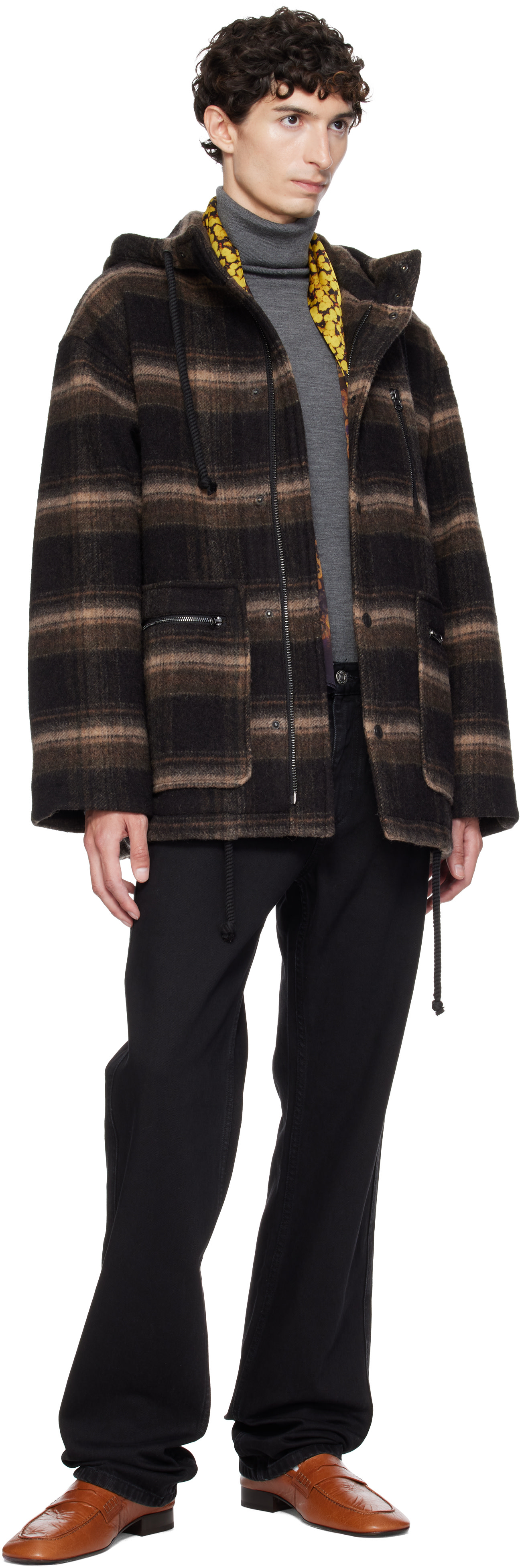 Isabel Marant - Black & Beige Kiril Jacket