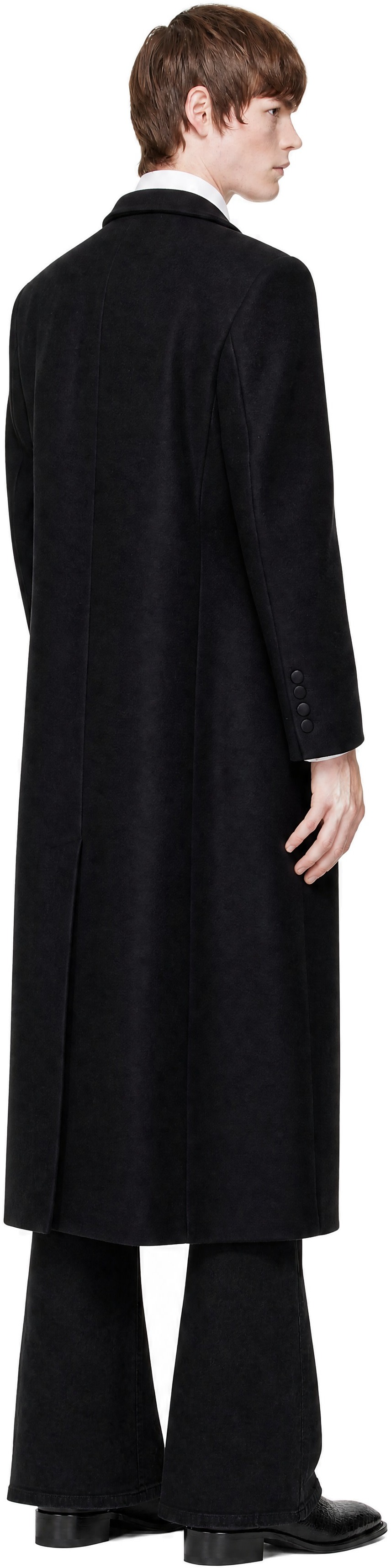 Ernest W. Baker - Black Double Breasted Coat