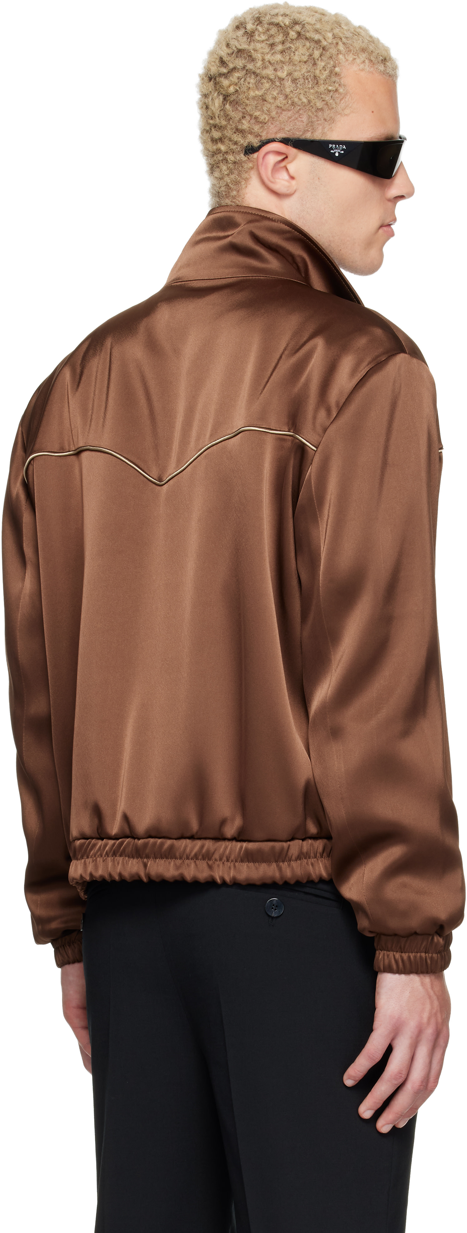 Ernest W. Baker - SSENSE Exclusive Brown Western Track Jacket
