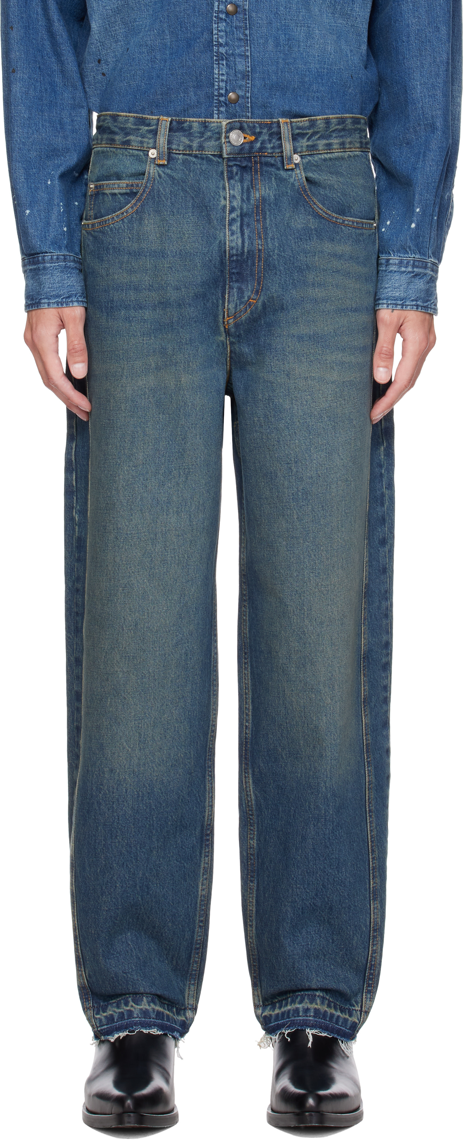 Isabel Marant - Blue Jorian Jeans