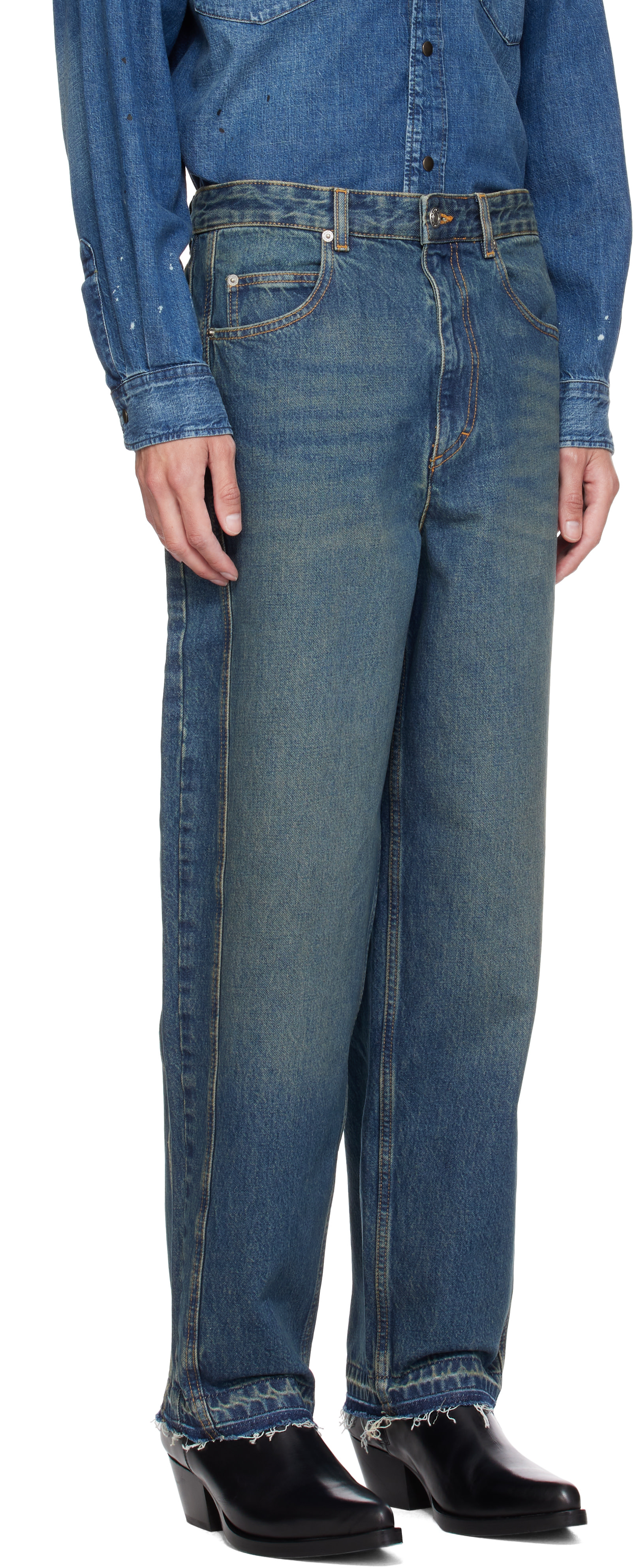 Isabel Marant - Blue Jorian Jeans