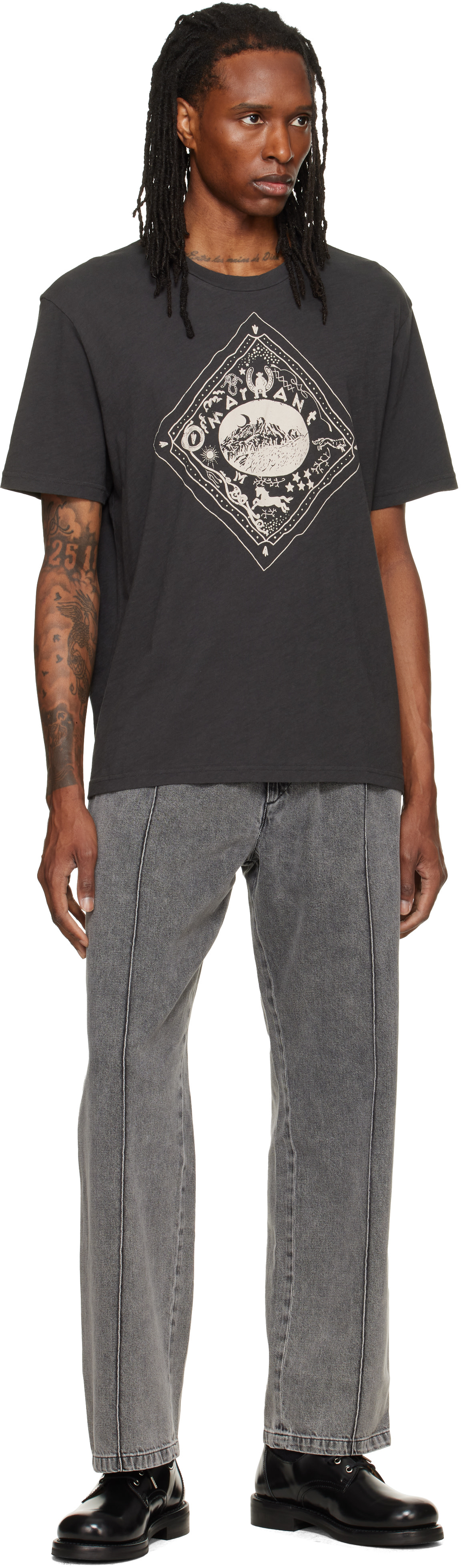 Isabel Marant: Gray Kostinur Jeans | SSENSE