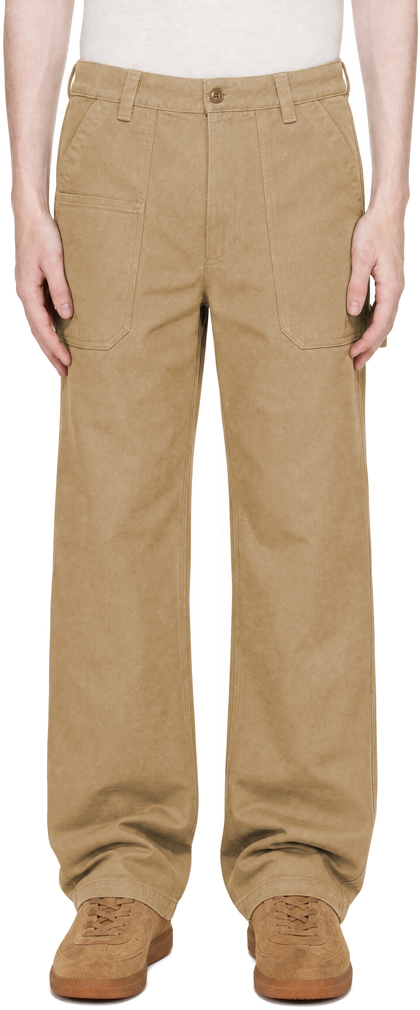Isabel Marant - Beige Ablo Trousers