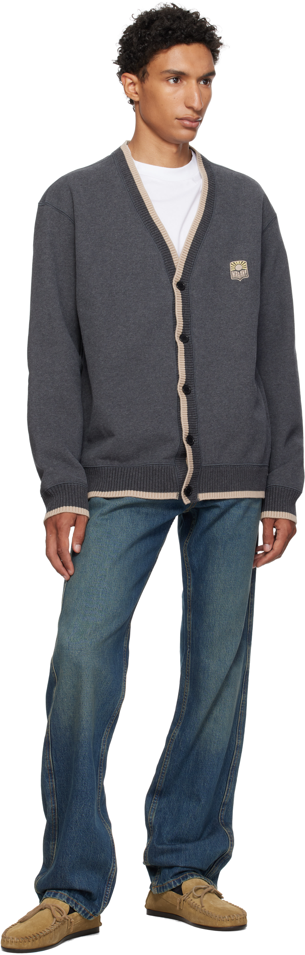 Isabel Marant - Cardigan Wallace gris