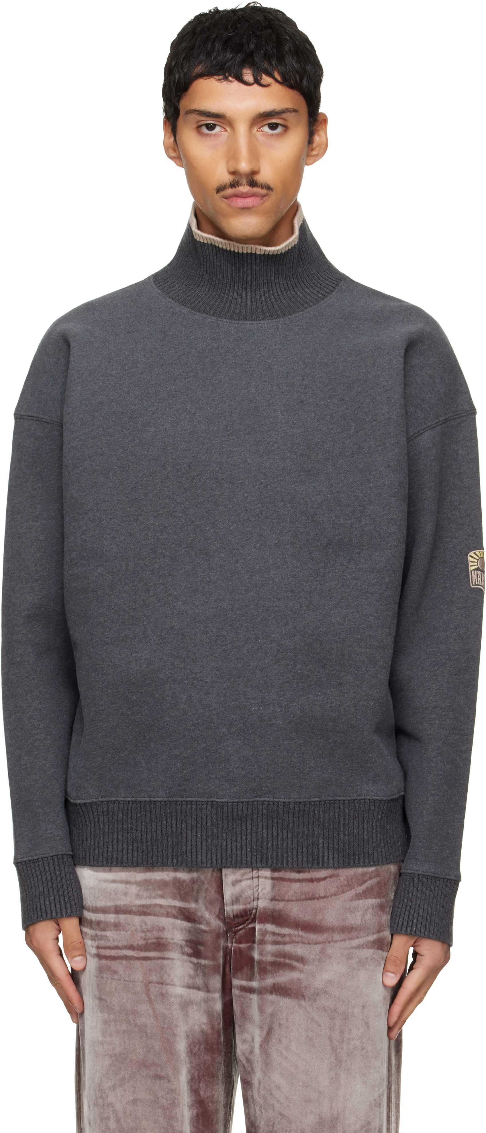 Isabel Marant - Gray Wayan Turlteneck