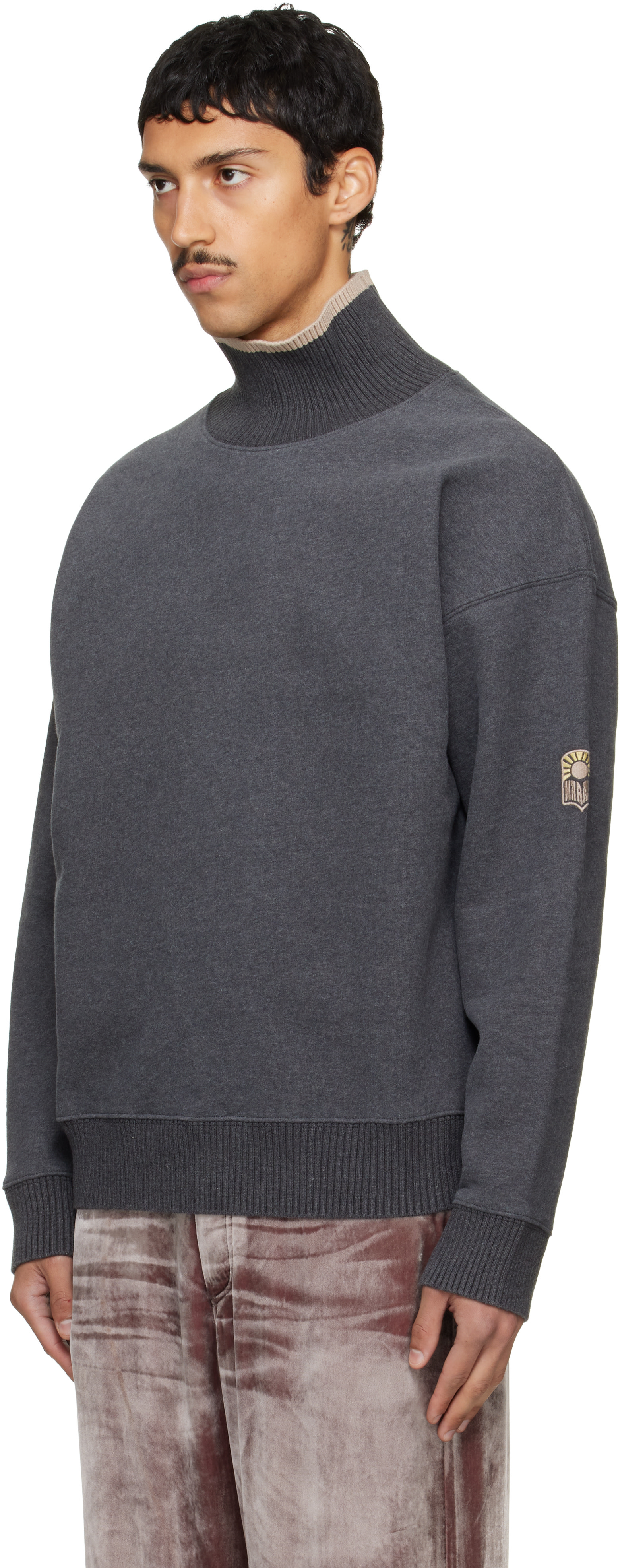 Isabel Marant - Gray Wayan Turlteneck