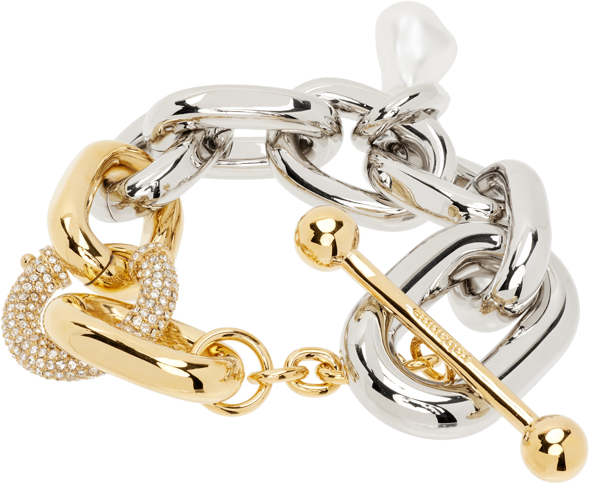 Rabanne - XL Link Bi-Color Punk Style Bracelet