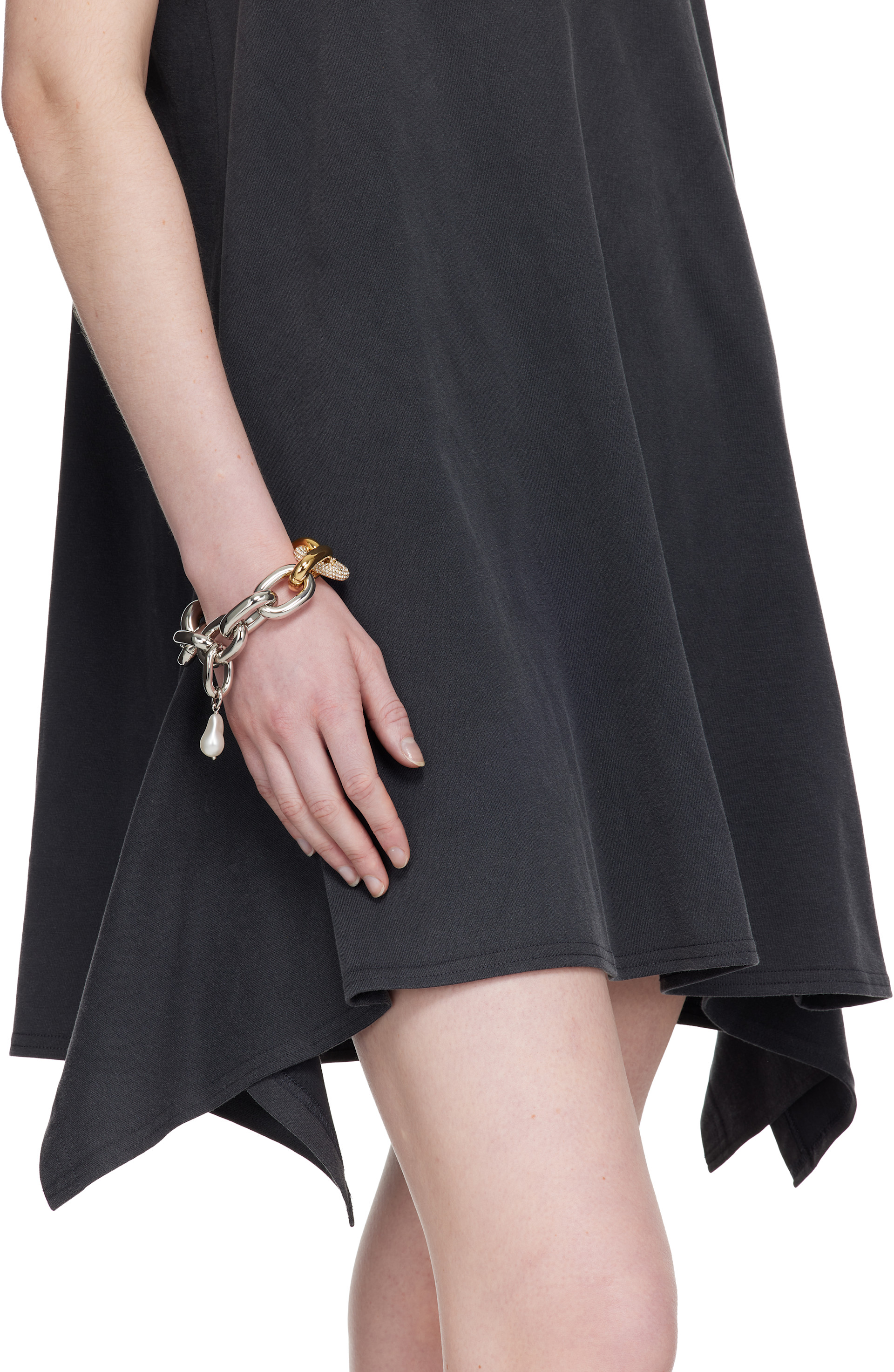 Rabanne - XL Link Bi-Color Punk Style Bracelet