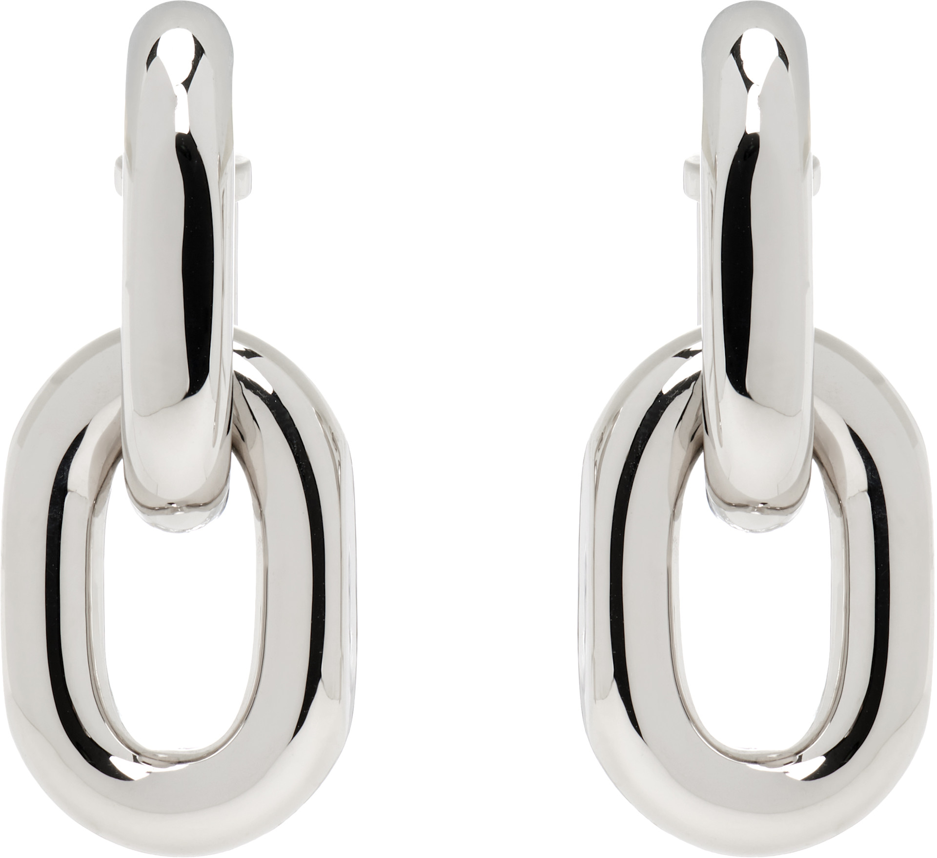 Rabanne - Double XL Link Earrings