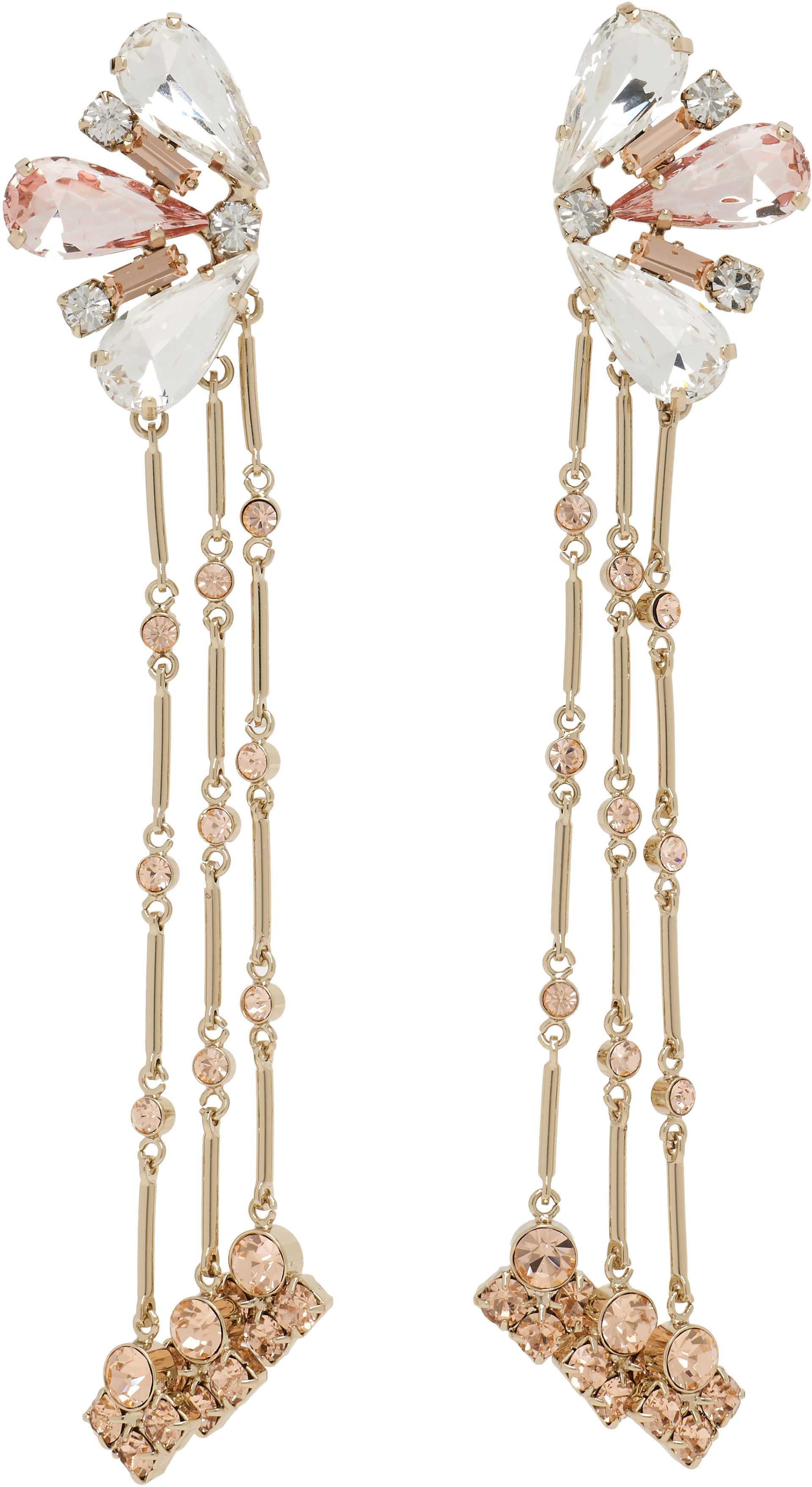 Rabanne - Boucles d'oreilles à cristaux