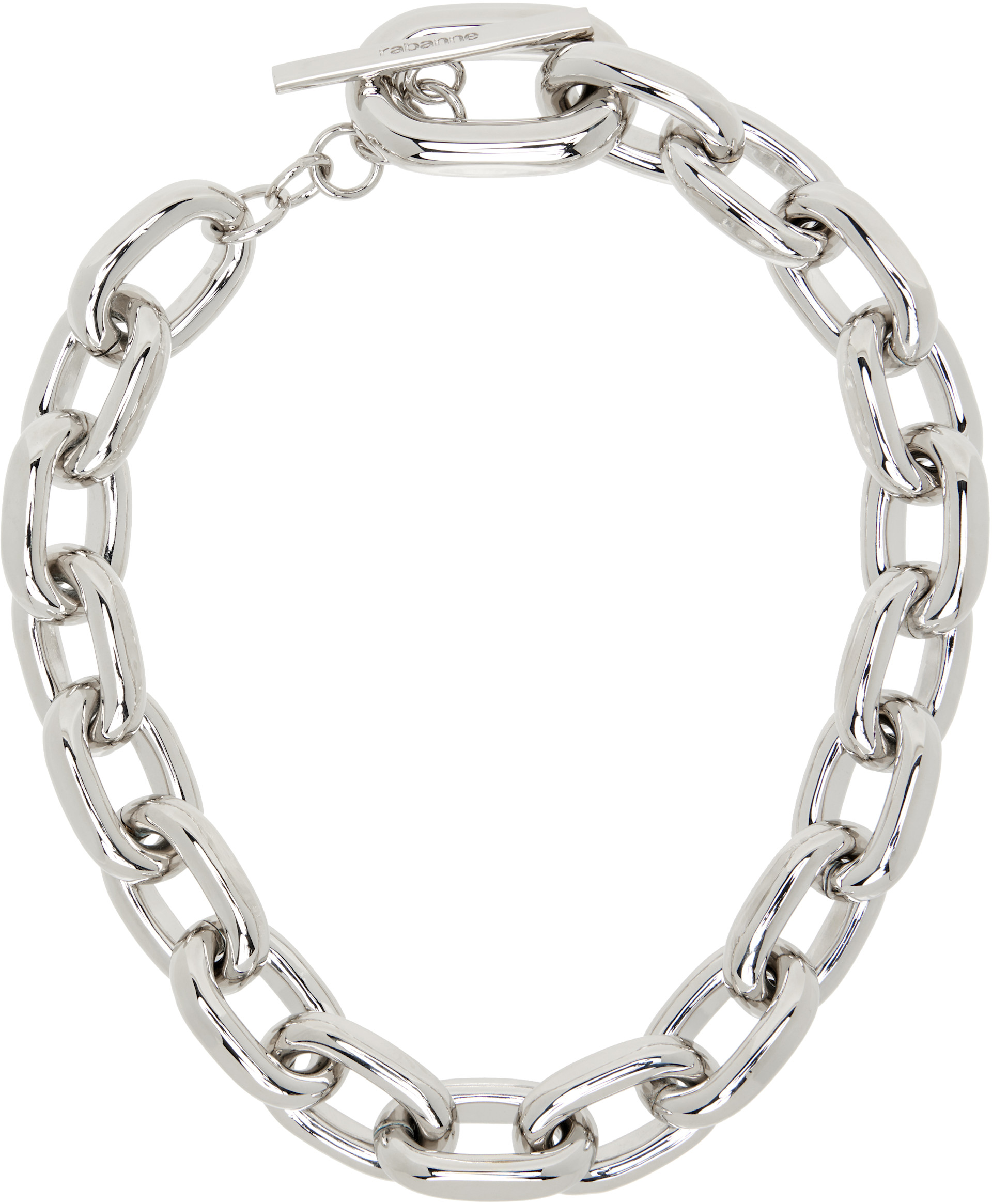 Rabanne - Collier à gros pendentif de maillon