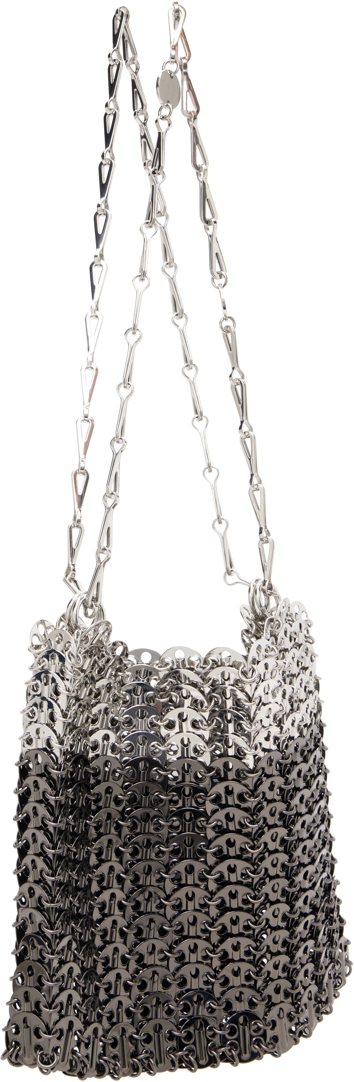 Rabanne: Black & Silver 1969 Skyline Bag | SSENSE