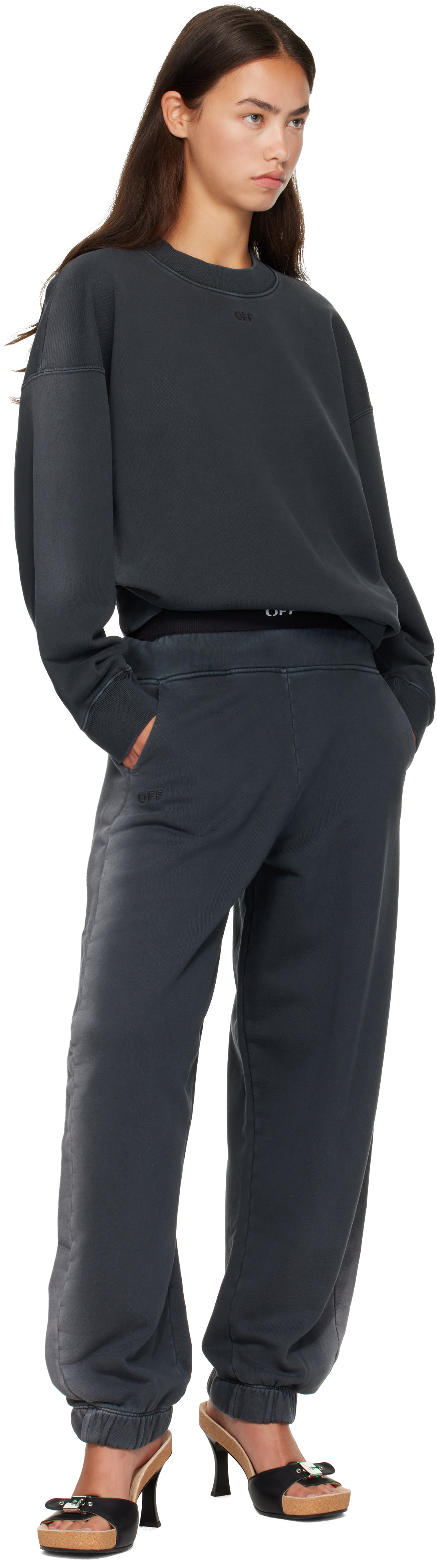 Off-White - グレー Laundry 'Off' スウェットシャツ
