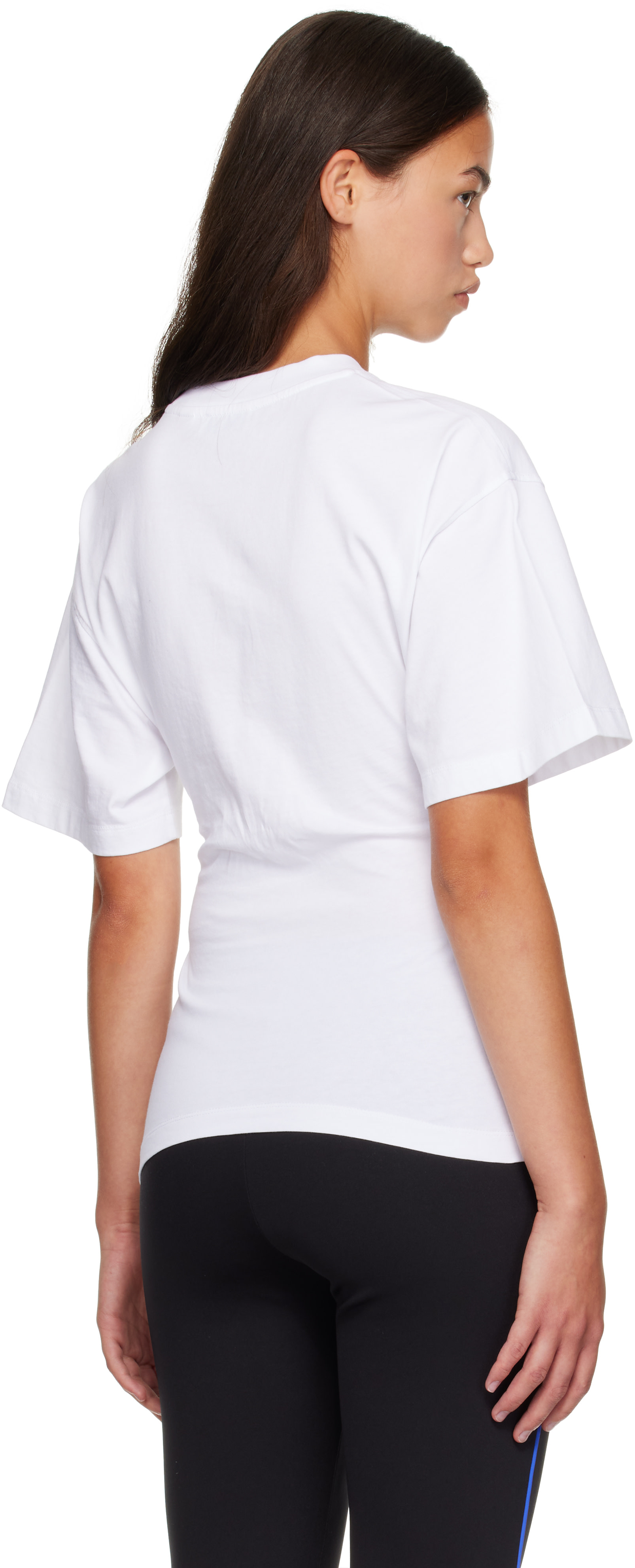 Off-White - T-shirt 'Question Everything' blanc