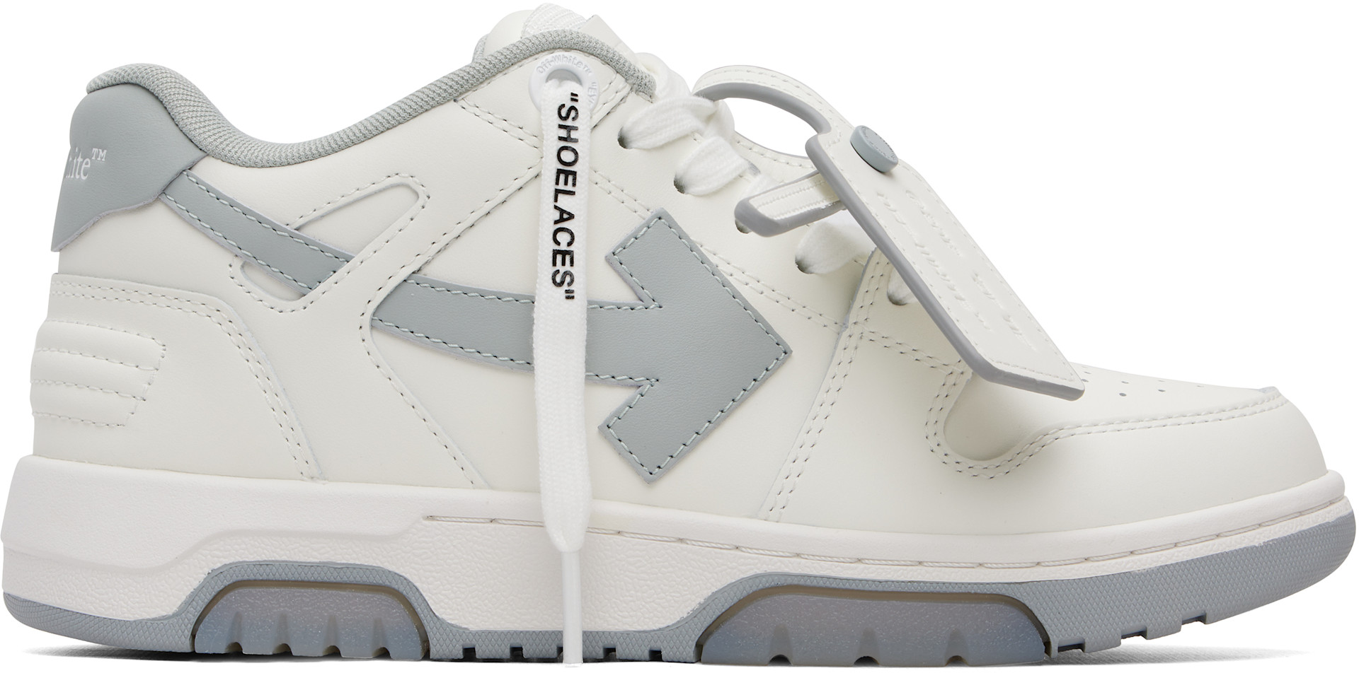 Off-White - Baskets Out Of Office blanc et gris
