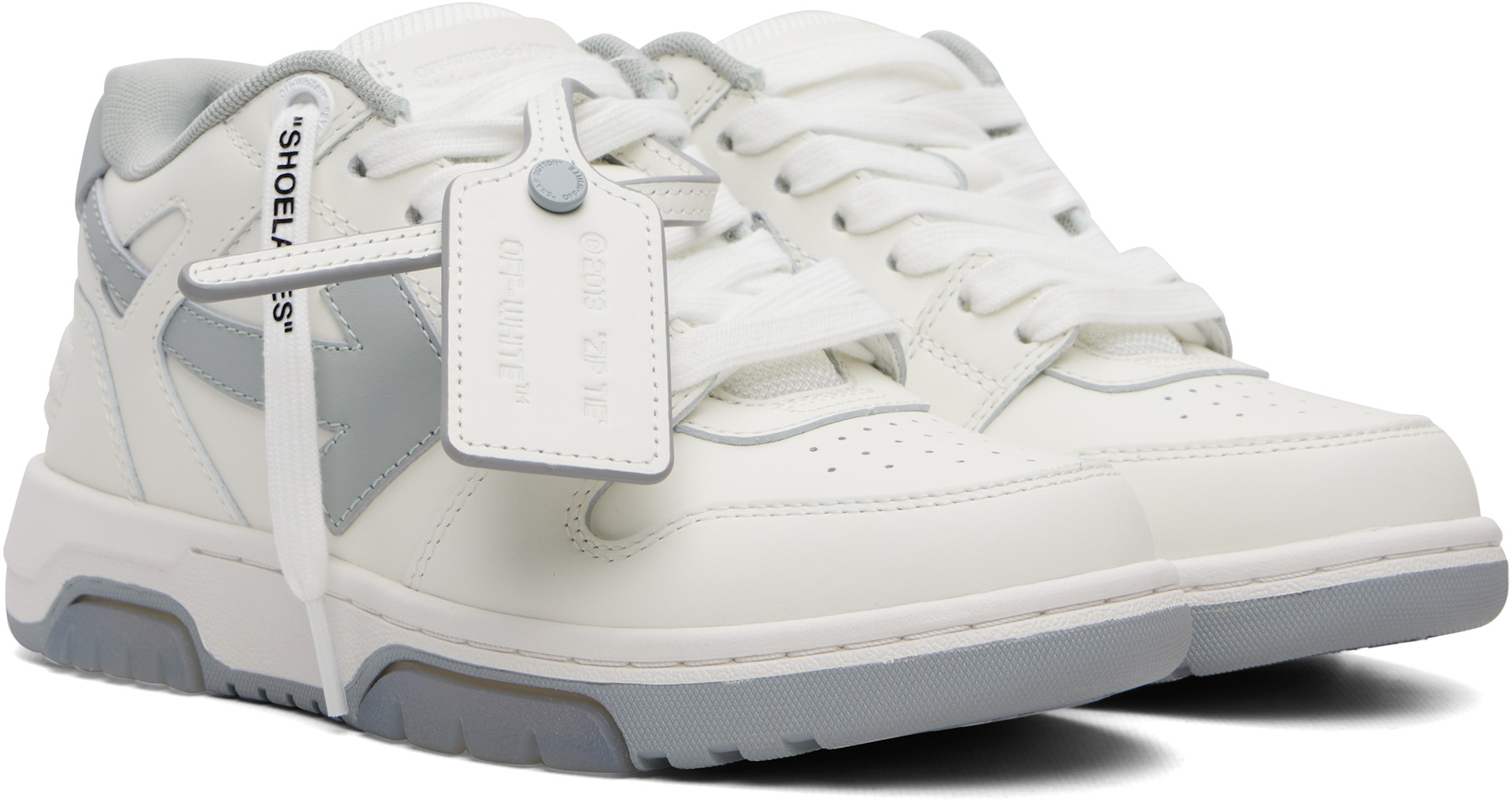 Off-White - Baskets Out Of Office blanc et gris