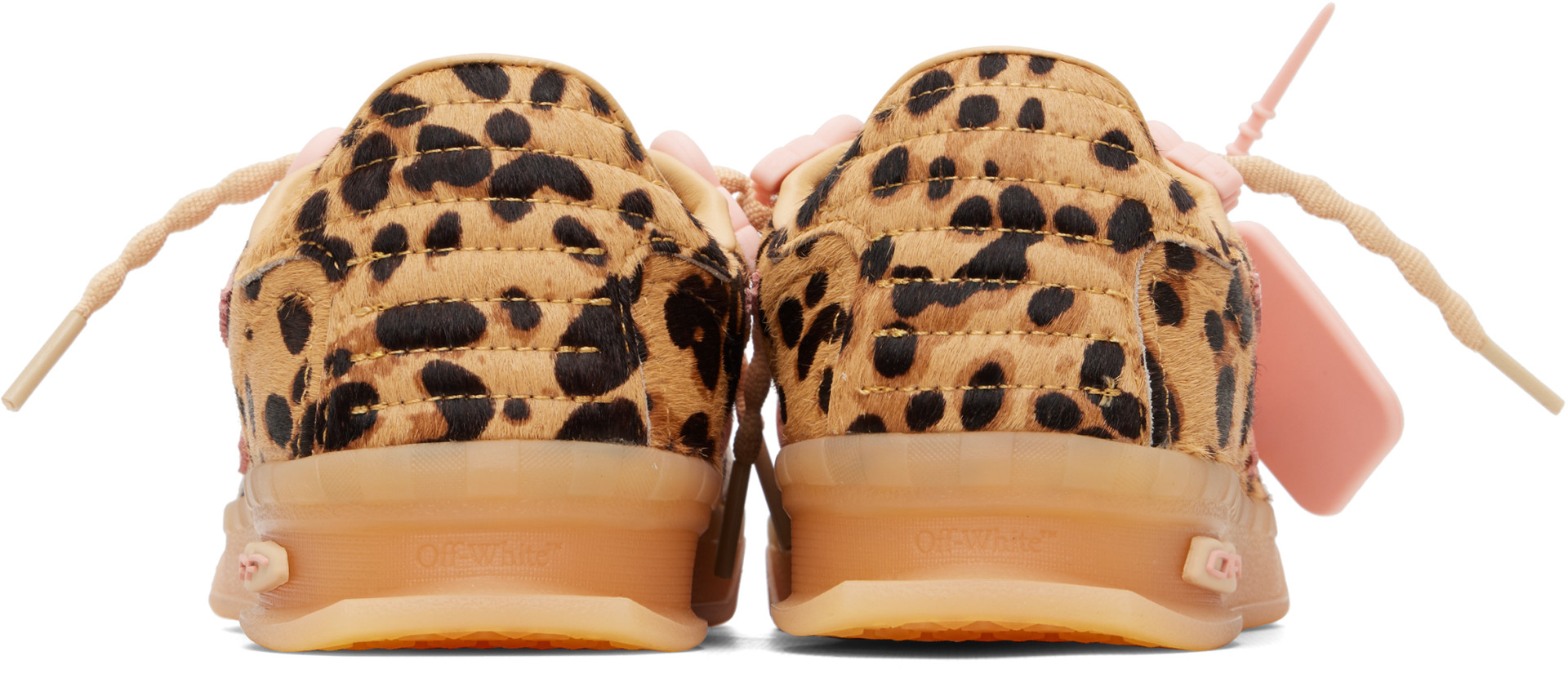 Off-White - Baskets 'End Of Play' brun clair
