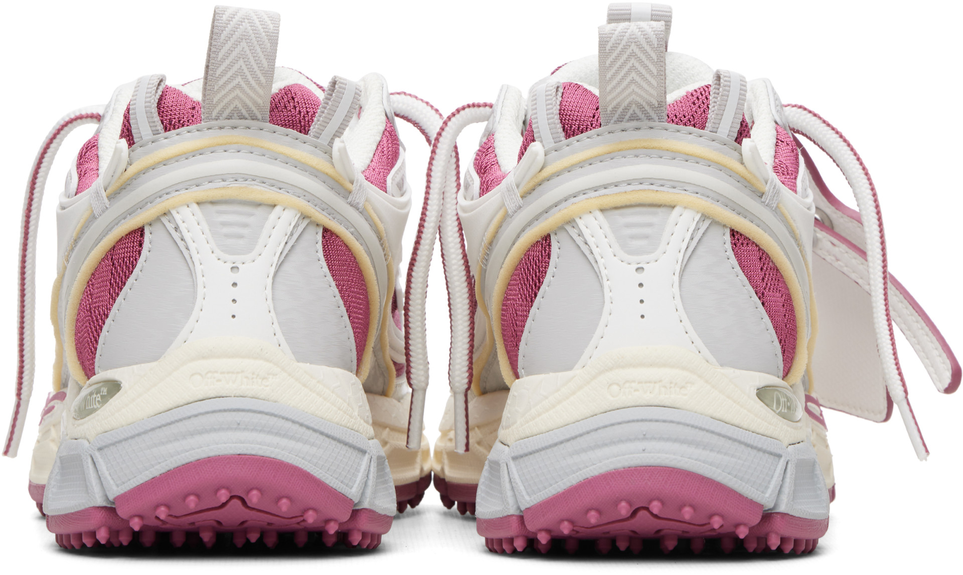 Off-White - Baskets Be Right Back blanc et rose