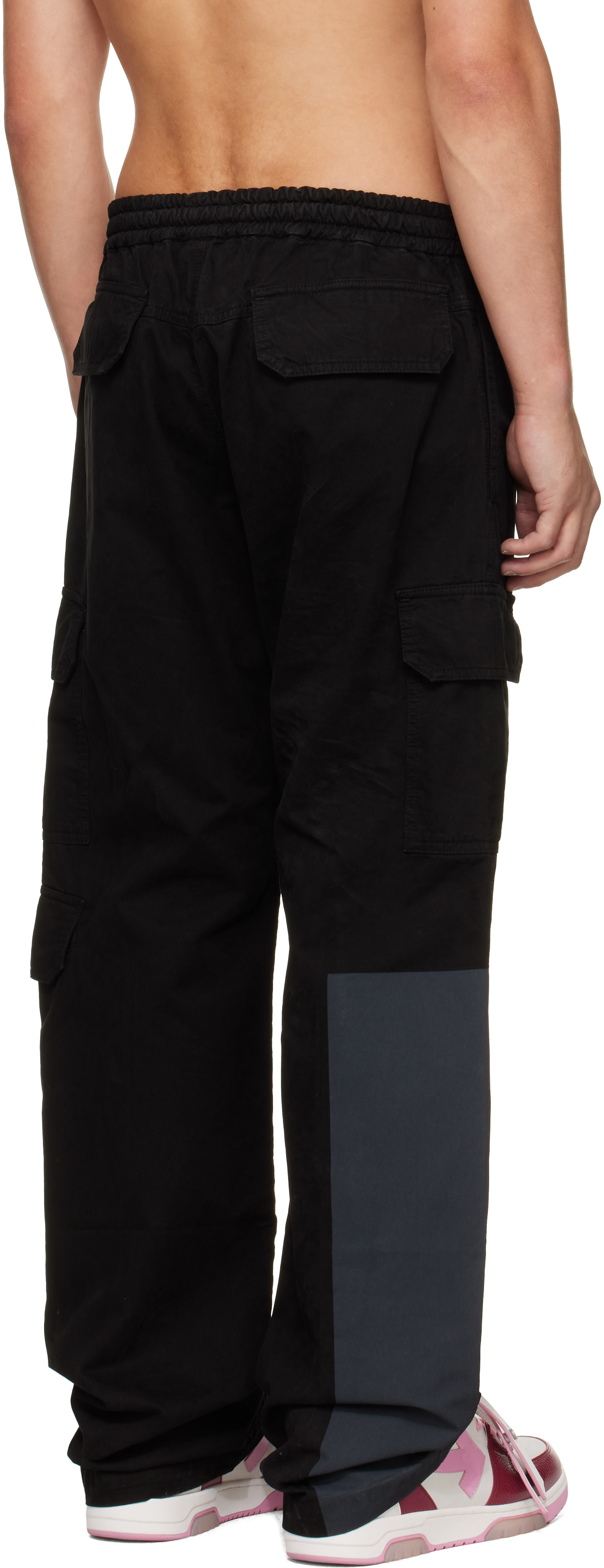 Off-White - Black Big Bookish Straight Cargo Pants