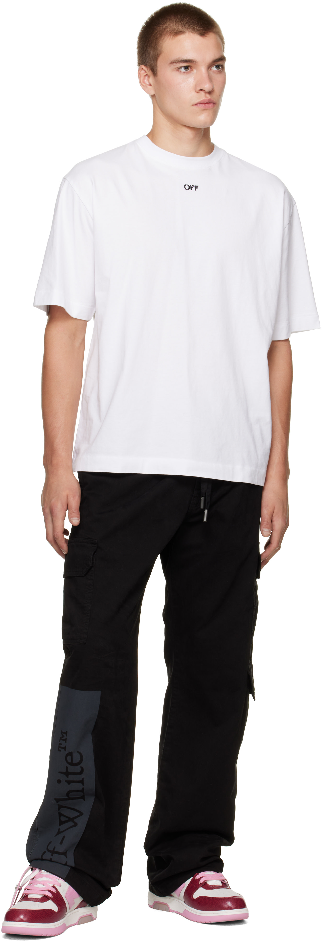 Off-White - Black Big Bookish Straight Cargo Pants