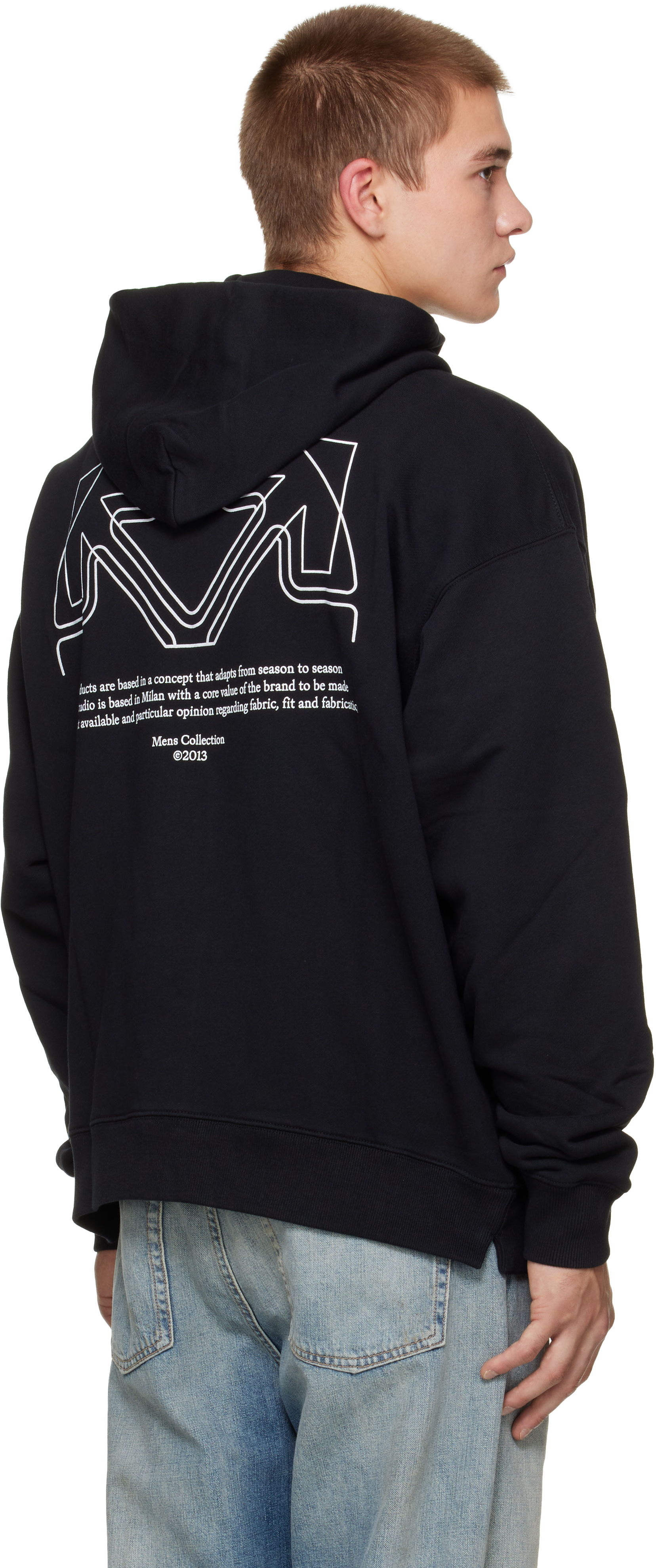 Off-White - Pull à capuche de planchiste Offline Half Arrow noir