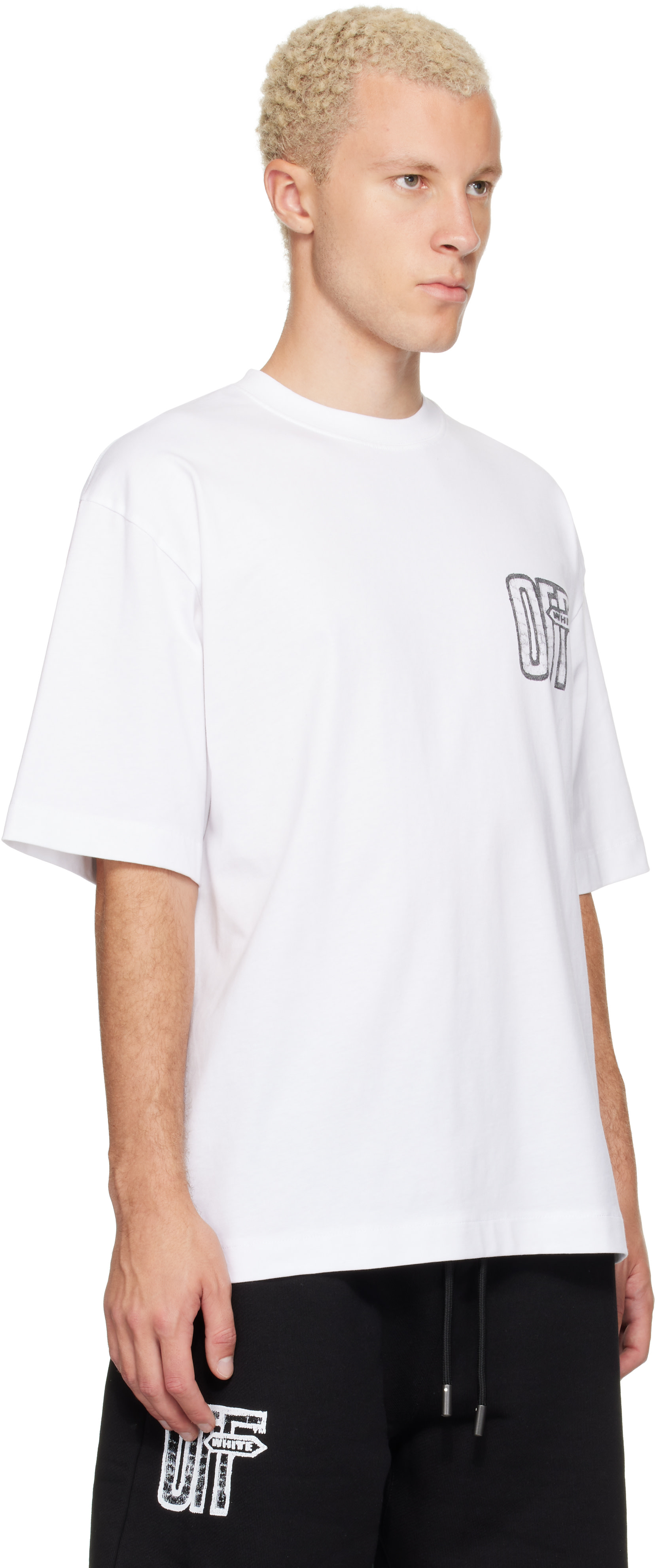 Off-White - ホワイト Motion Arrow Skate Tシャツ