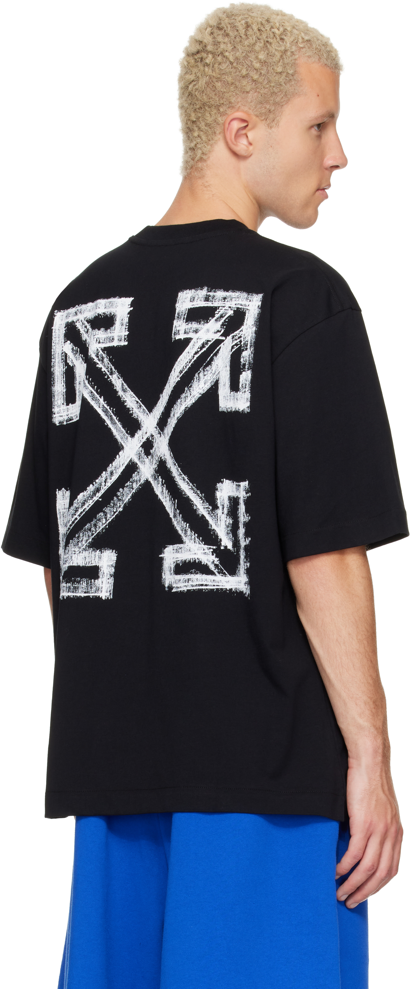 Off-White - ブラック Motion Arrow Skate Tシャツ