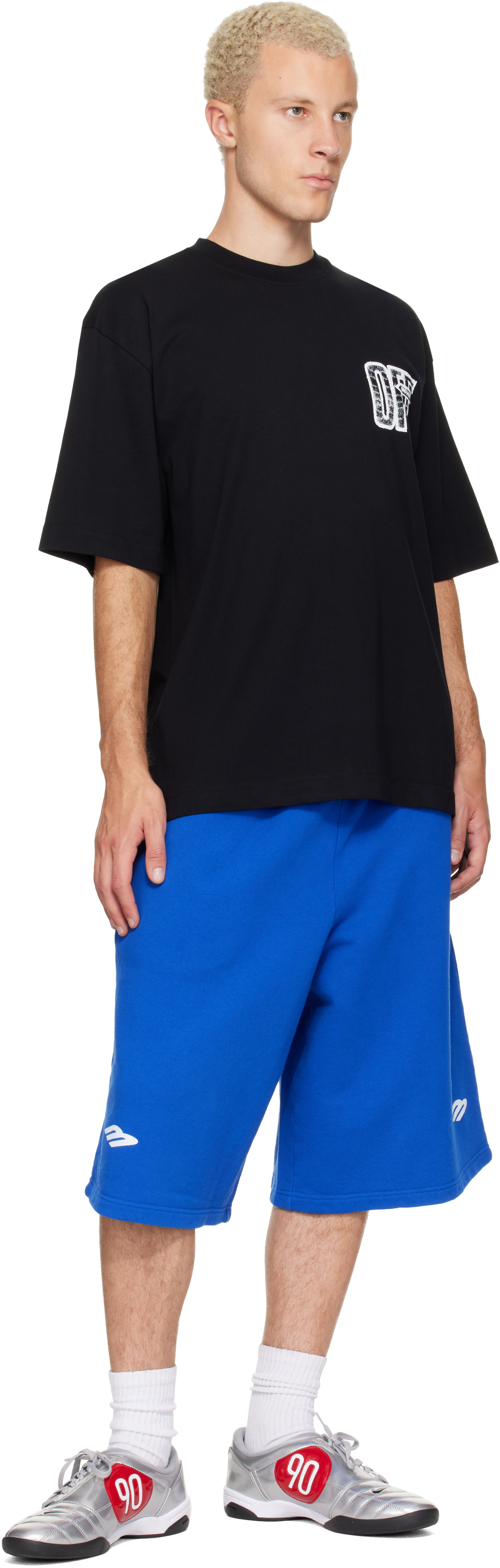 Off-White - ブラック Motion Arrow Skate Tシャツ