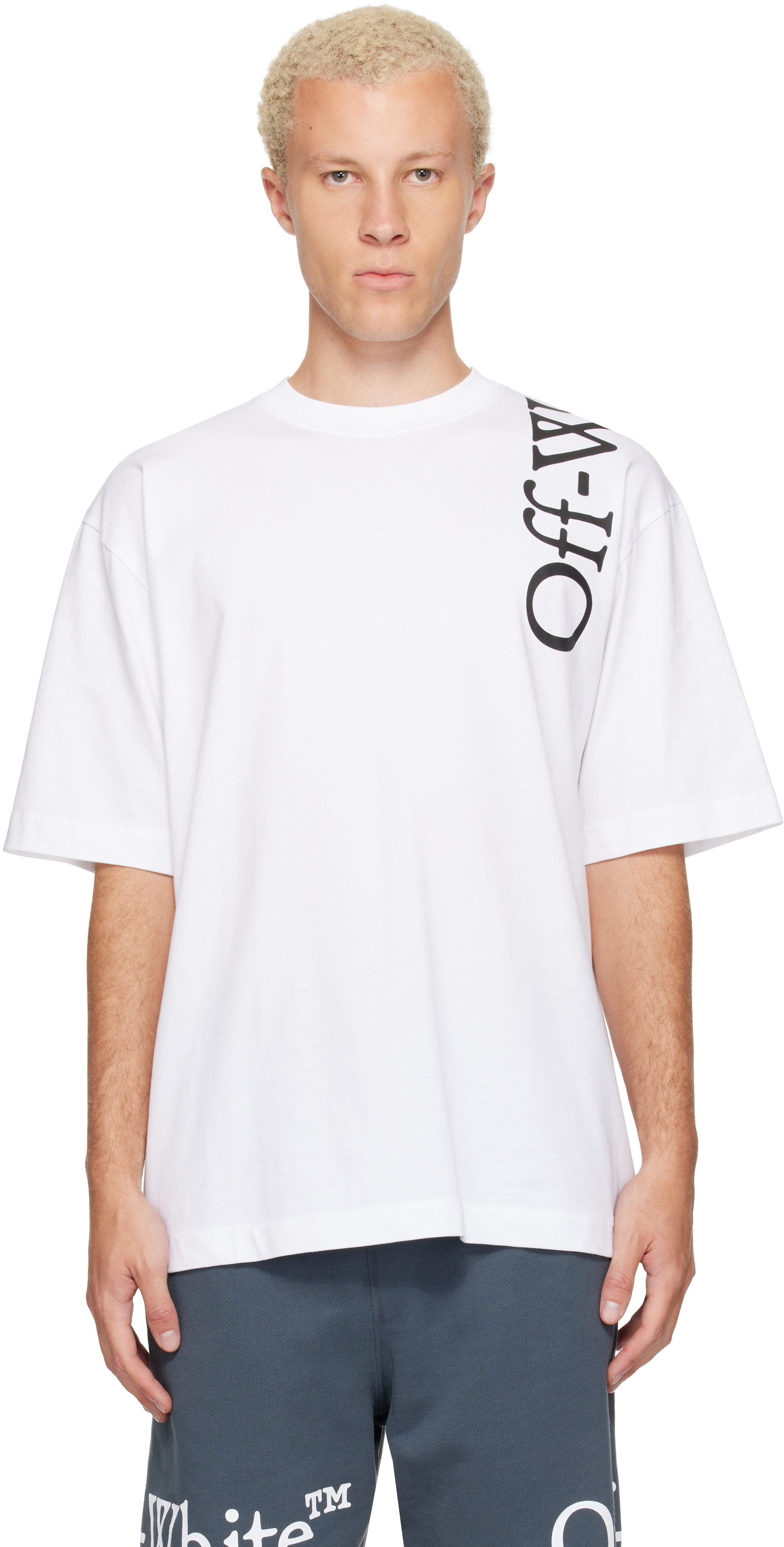 Off-White - ホワイト Vertical Bookish Skate Tシャツ