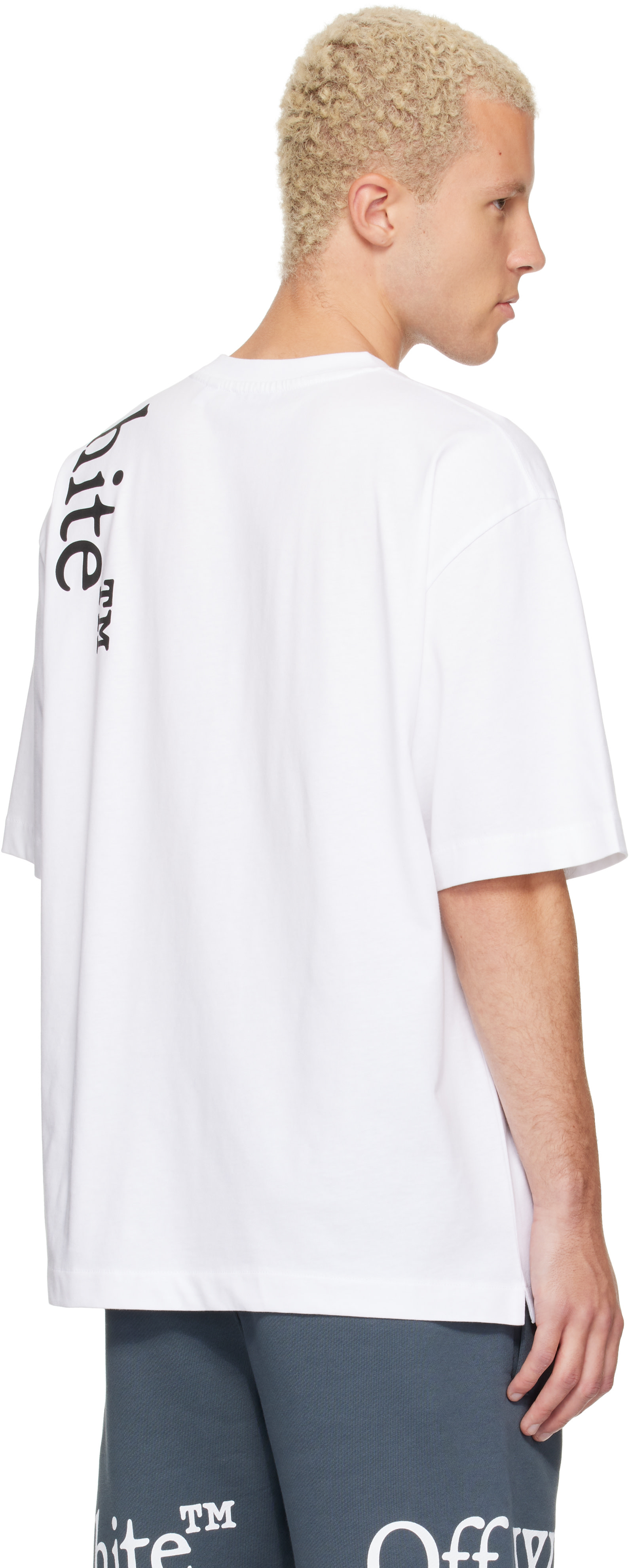 Off-White - ホワイト Vertical Bookish Skate Tシャツ
