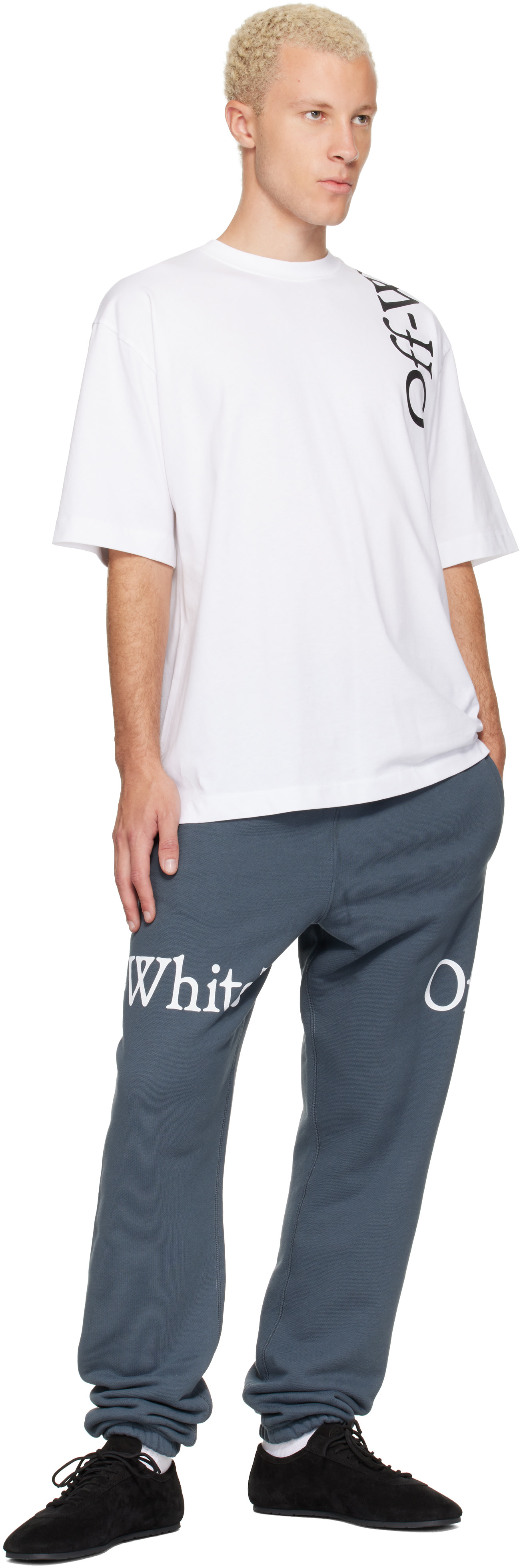 Off-White - ホワイト Vertical Bookish Skate Tシャツ