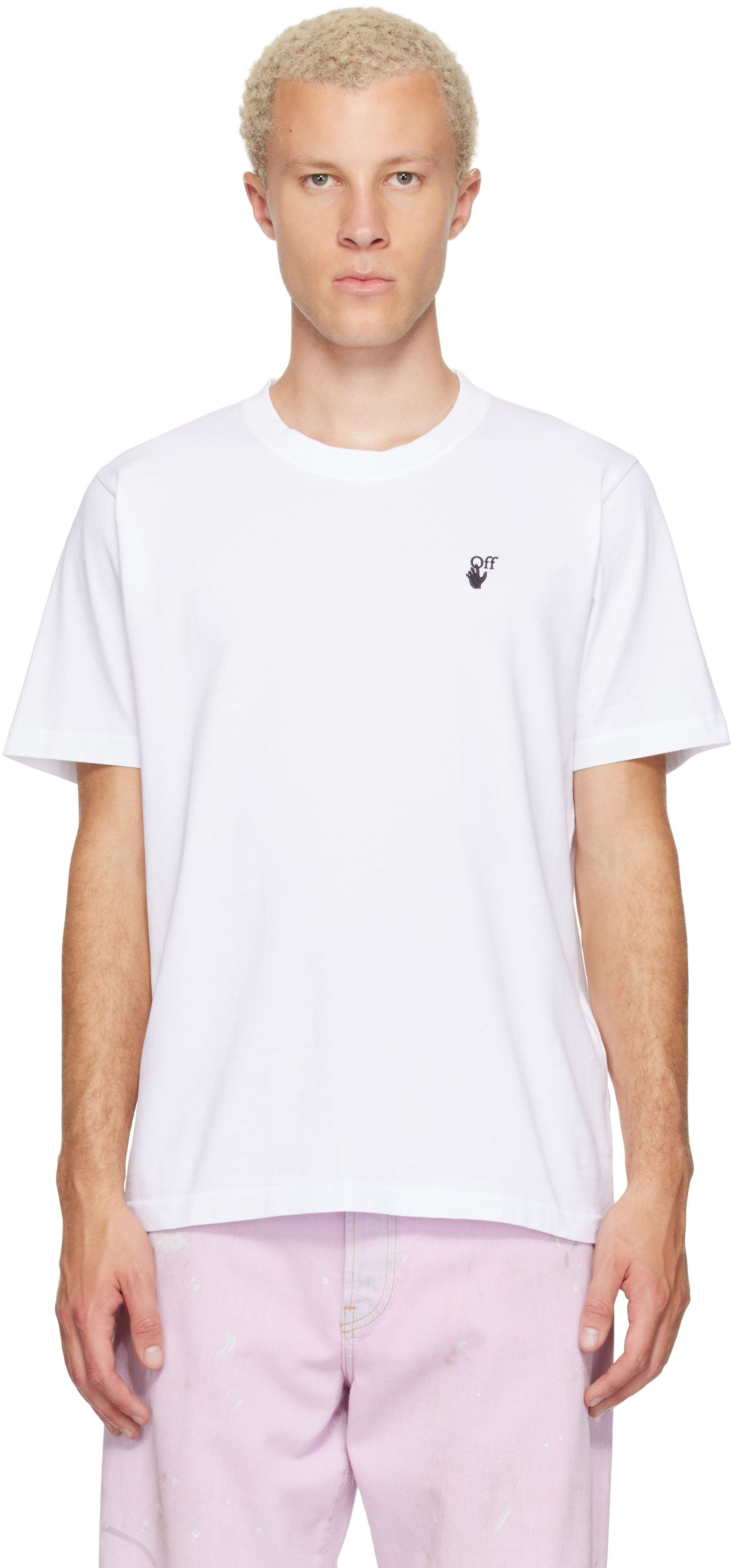 Off-White - White Hand Off Regular T-shirt