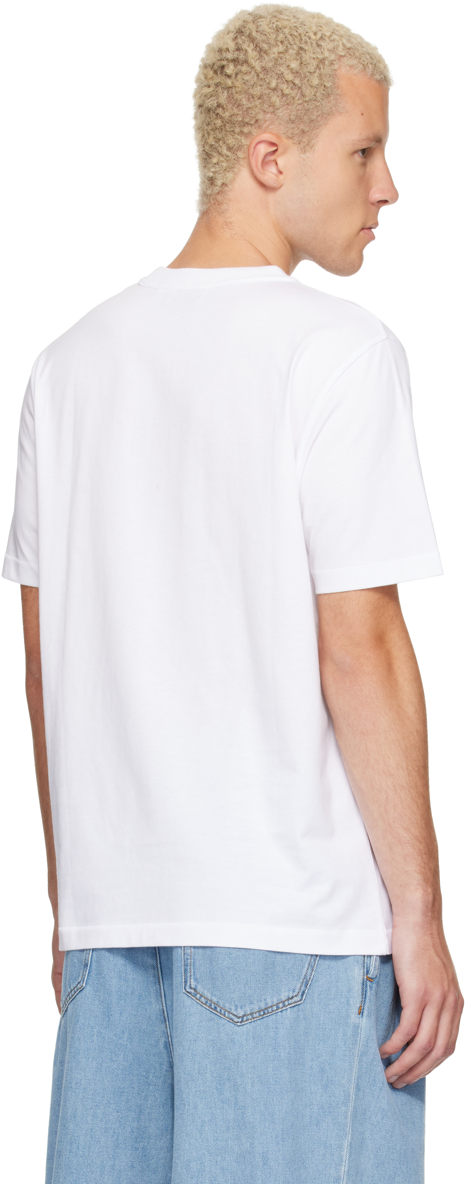 Off-White - White Small Arrow Regular T-shirt