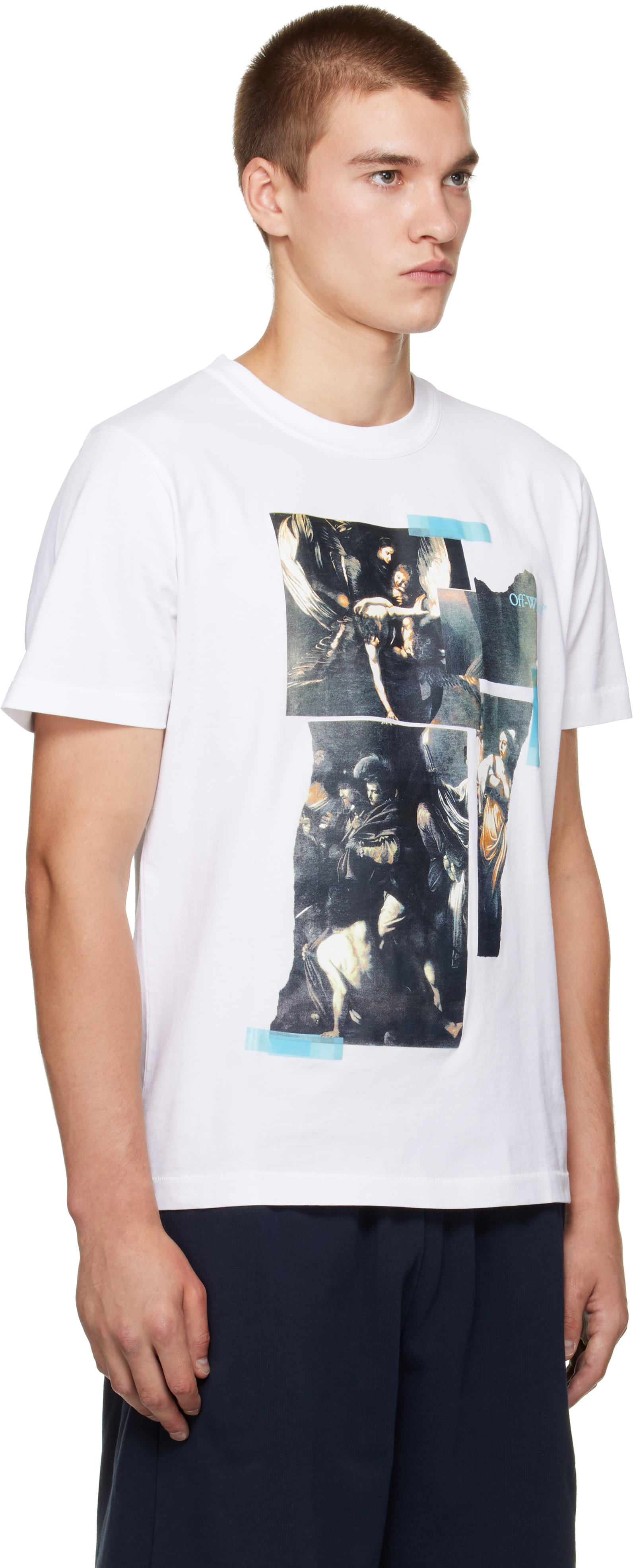 Off-White - White Tape Mercy Regular T-shirt
