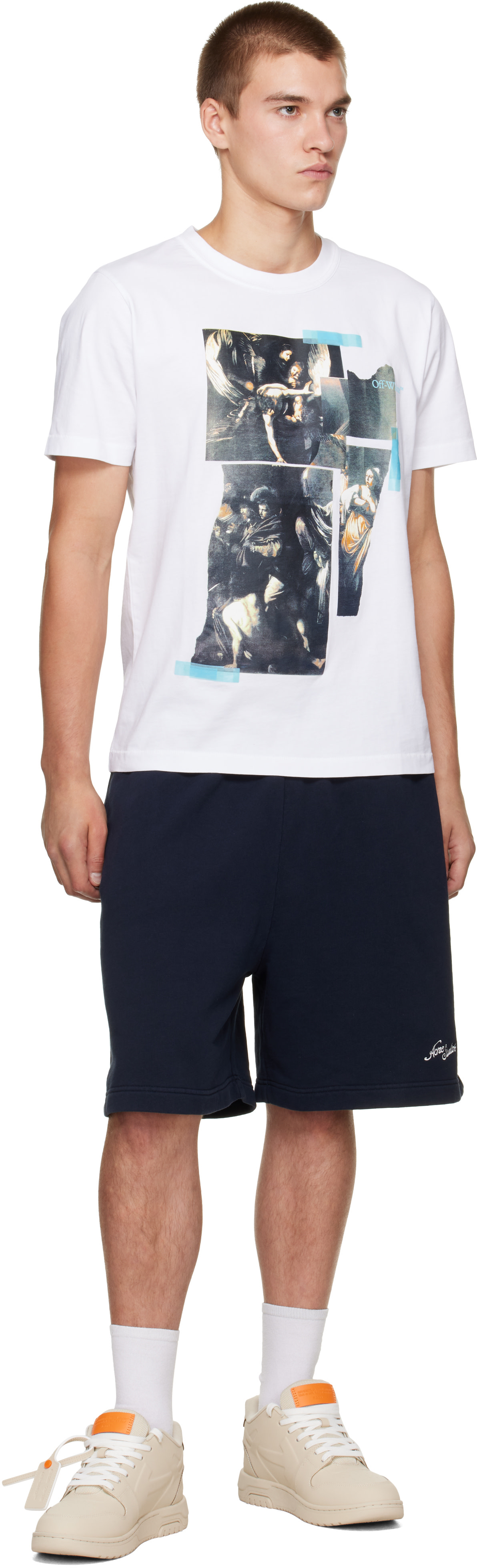 Off-White - White Tape Mercy Regular T-shirt